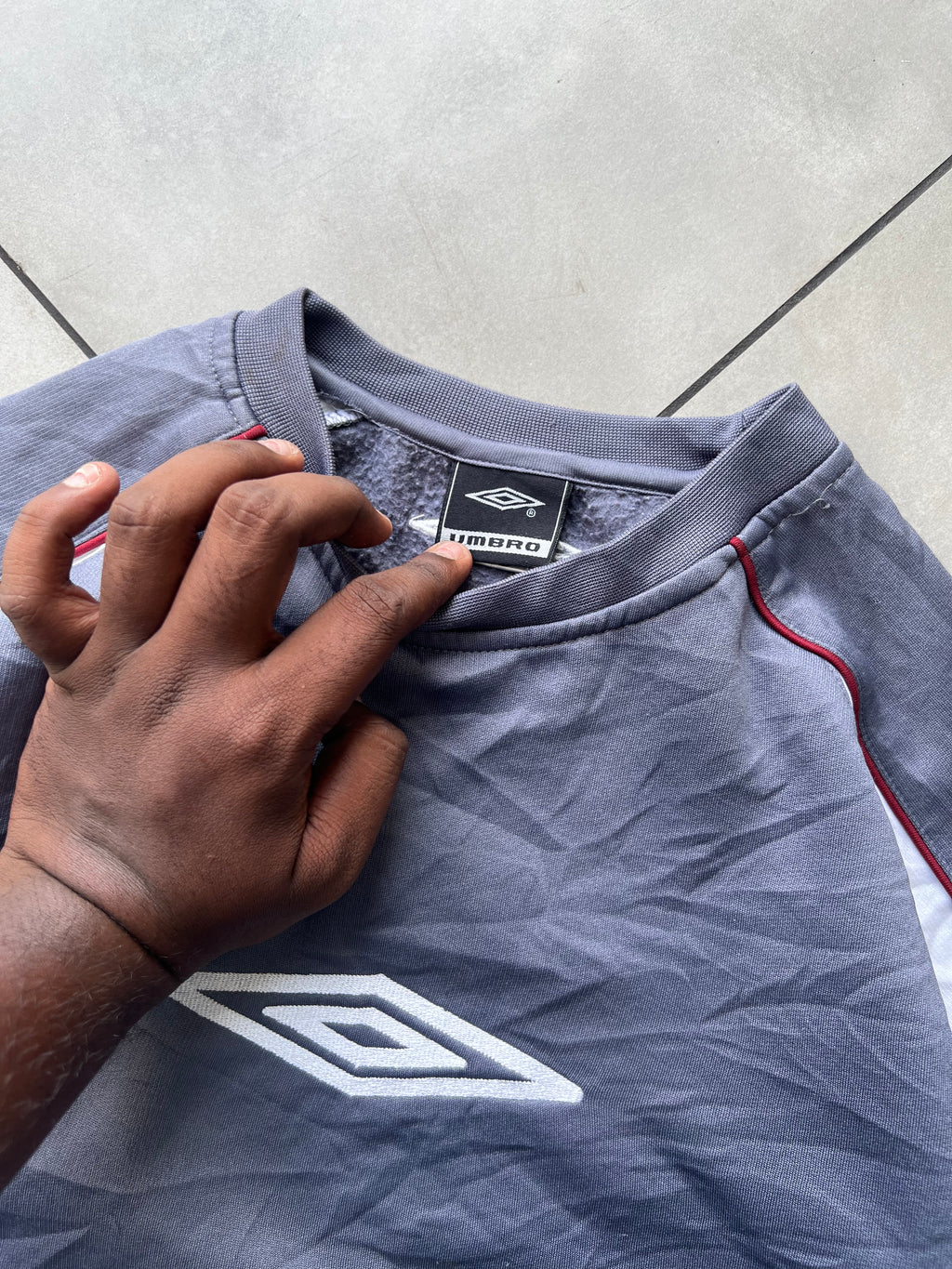 UMBRO 80’s VTG SWEAT SHIRT- L