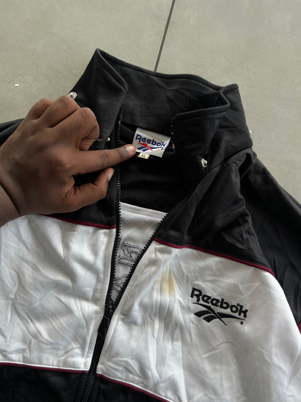 REEBOK VINTAGE JACKET- XL