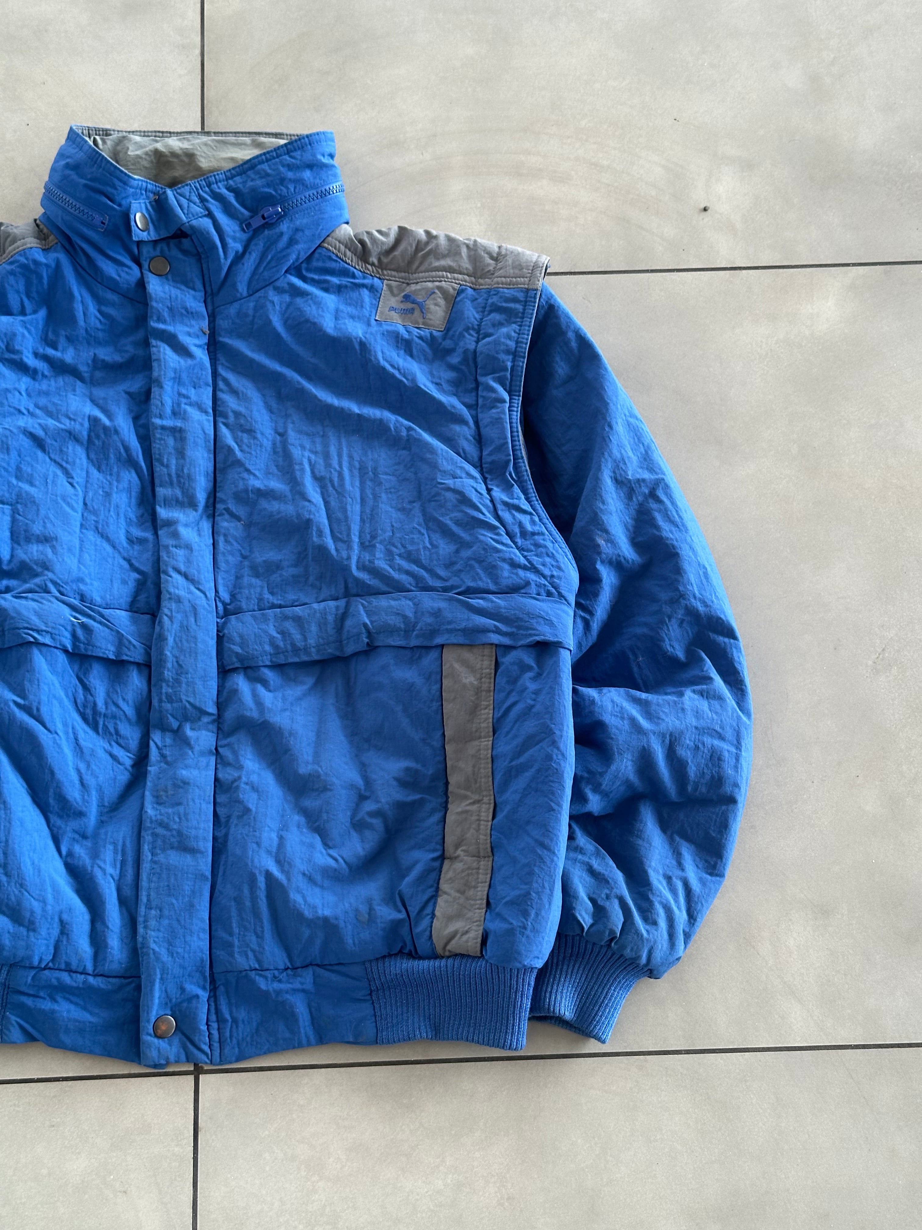 PUMA VTG BLUE JACKET- M-L