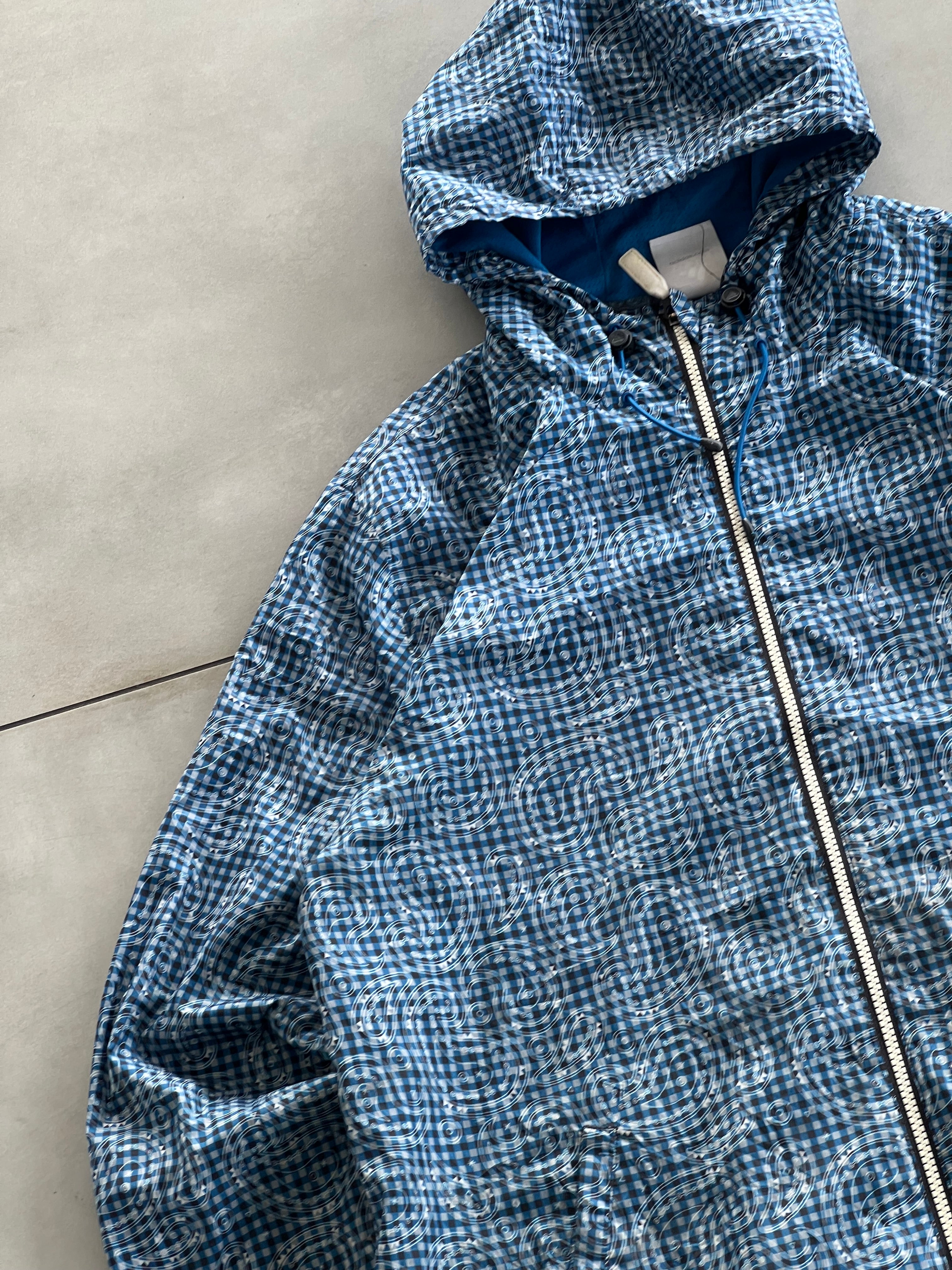 ADIDAS CHECKED HOODIE VITANGE JACKET-L