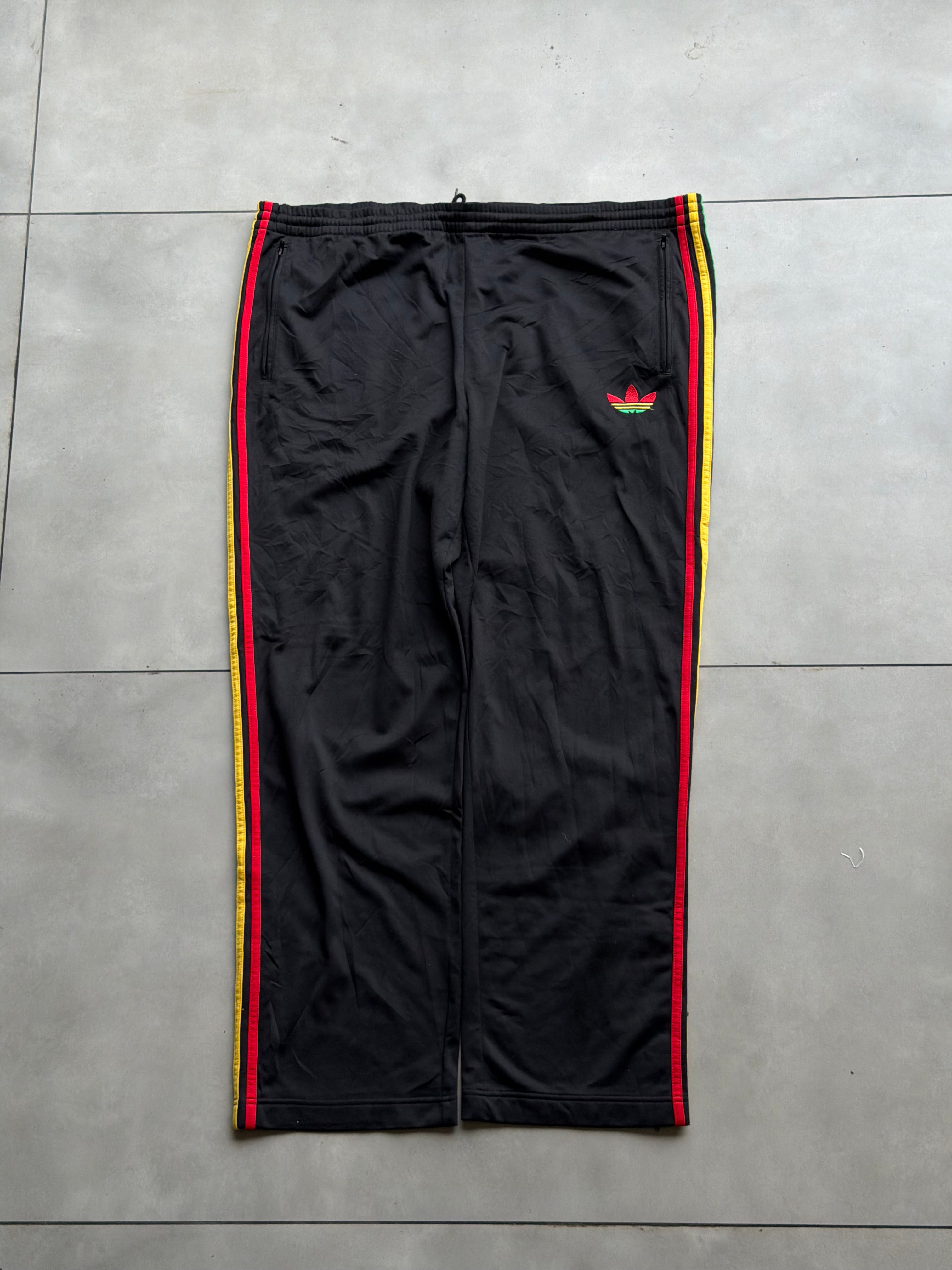ADIDAS X BOB MARLEY JAMAICA VTG TRACK PANT- 44