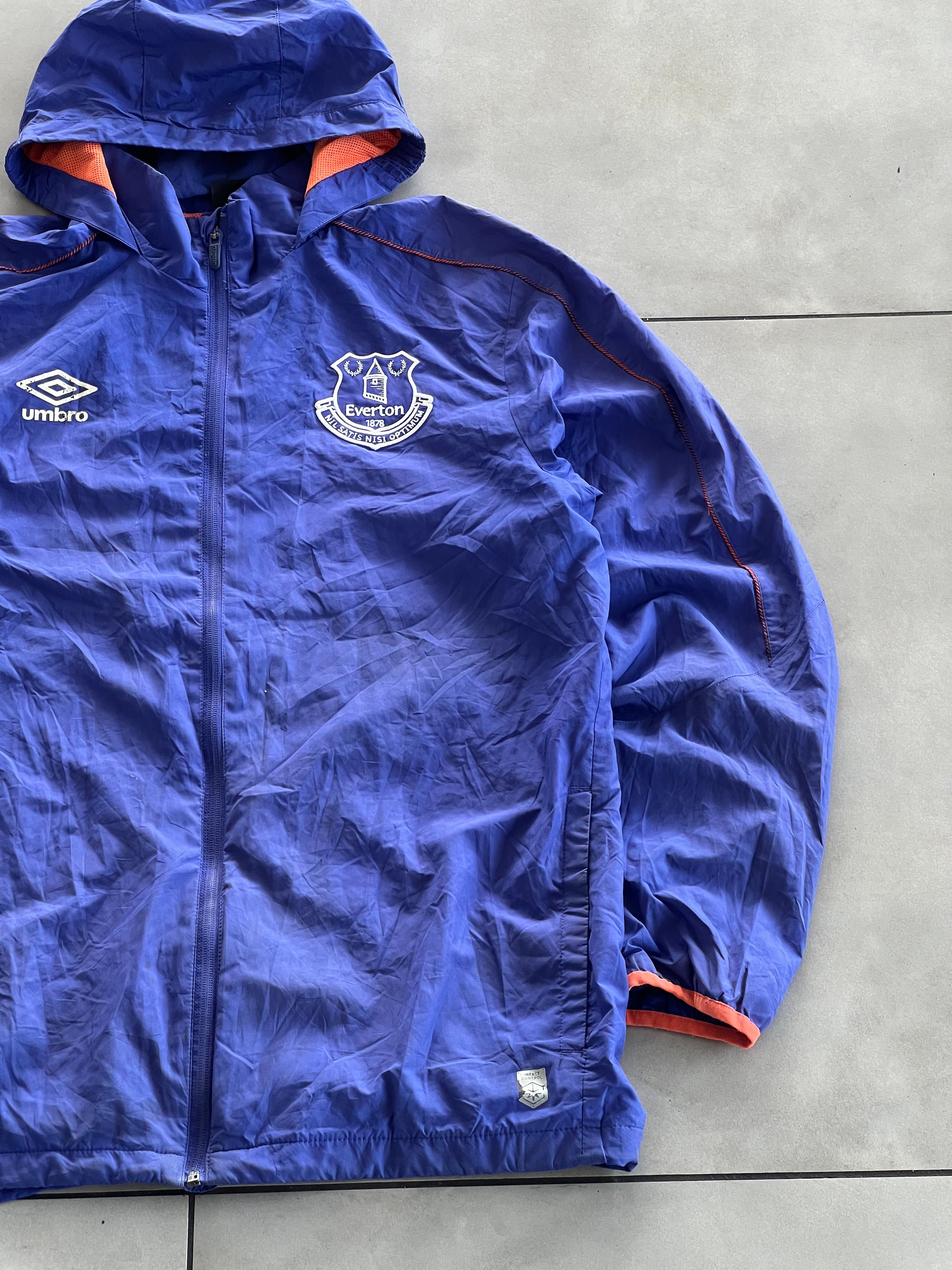 EVERTON 90’s VINTAGE FOOTBALL JACKET- L