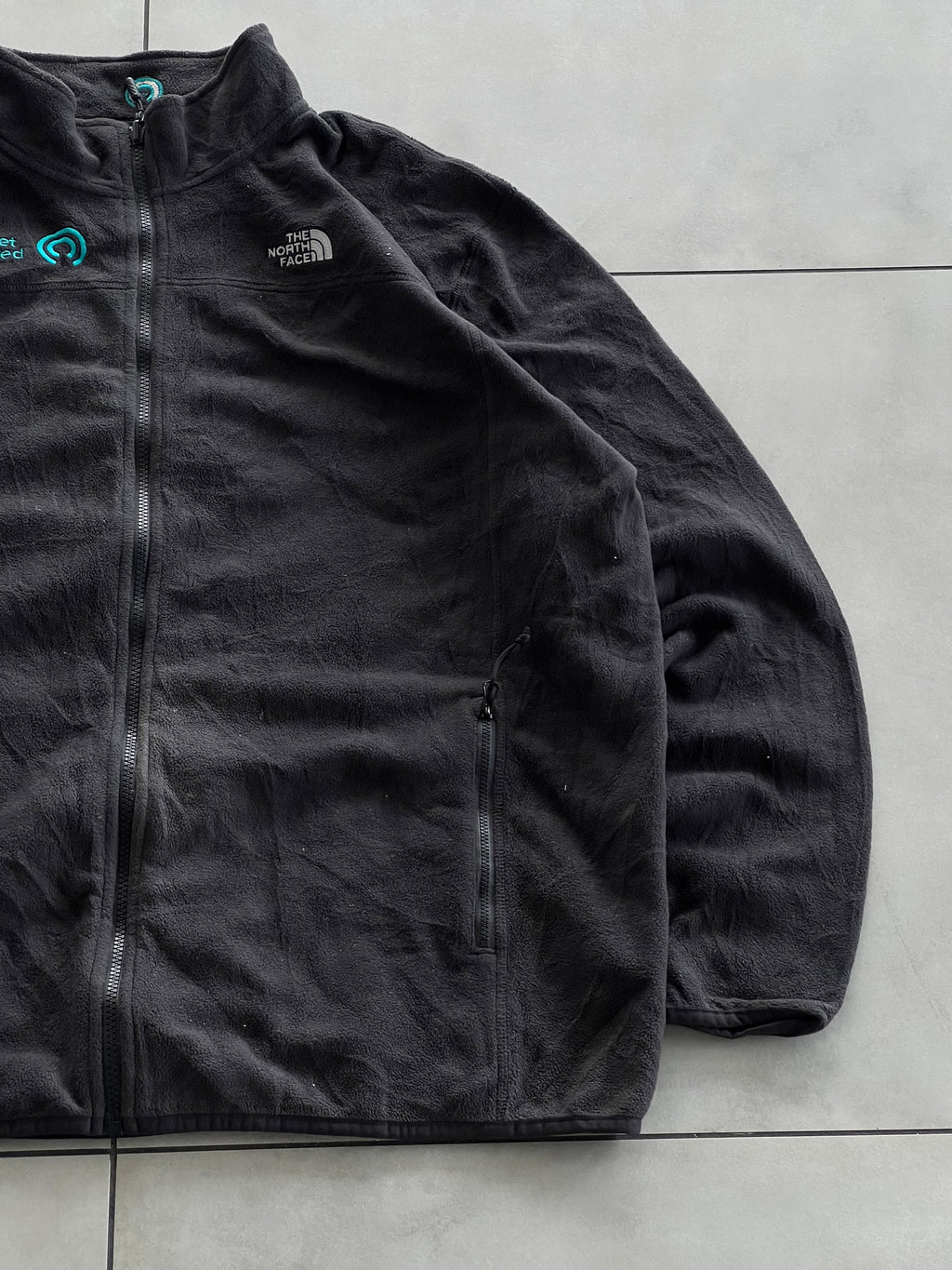 NORTH FACE FLEECE VINTAGE JACKET- XL