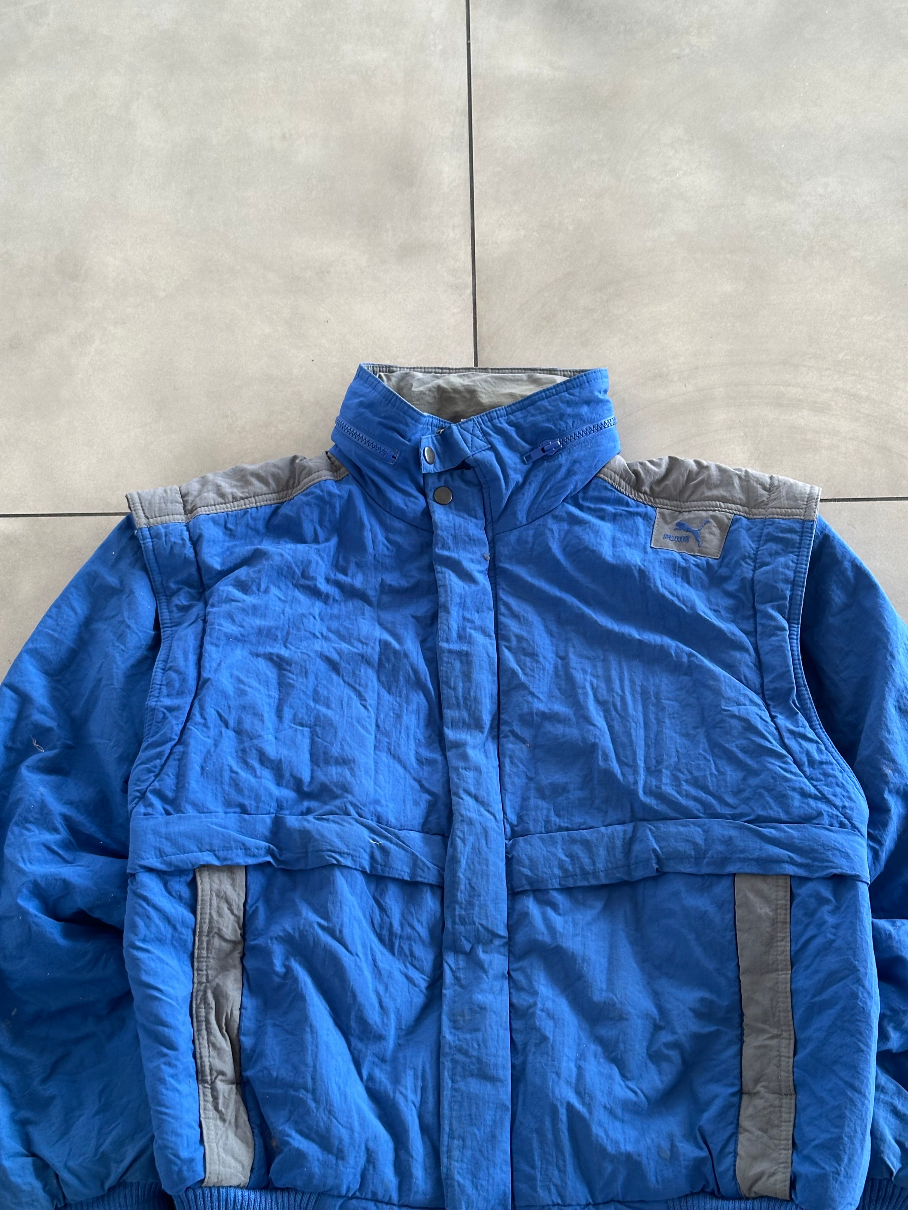 PUMA VTG BLUE JACKET- M-L