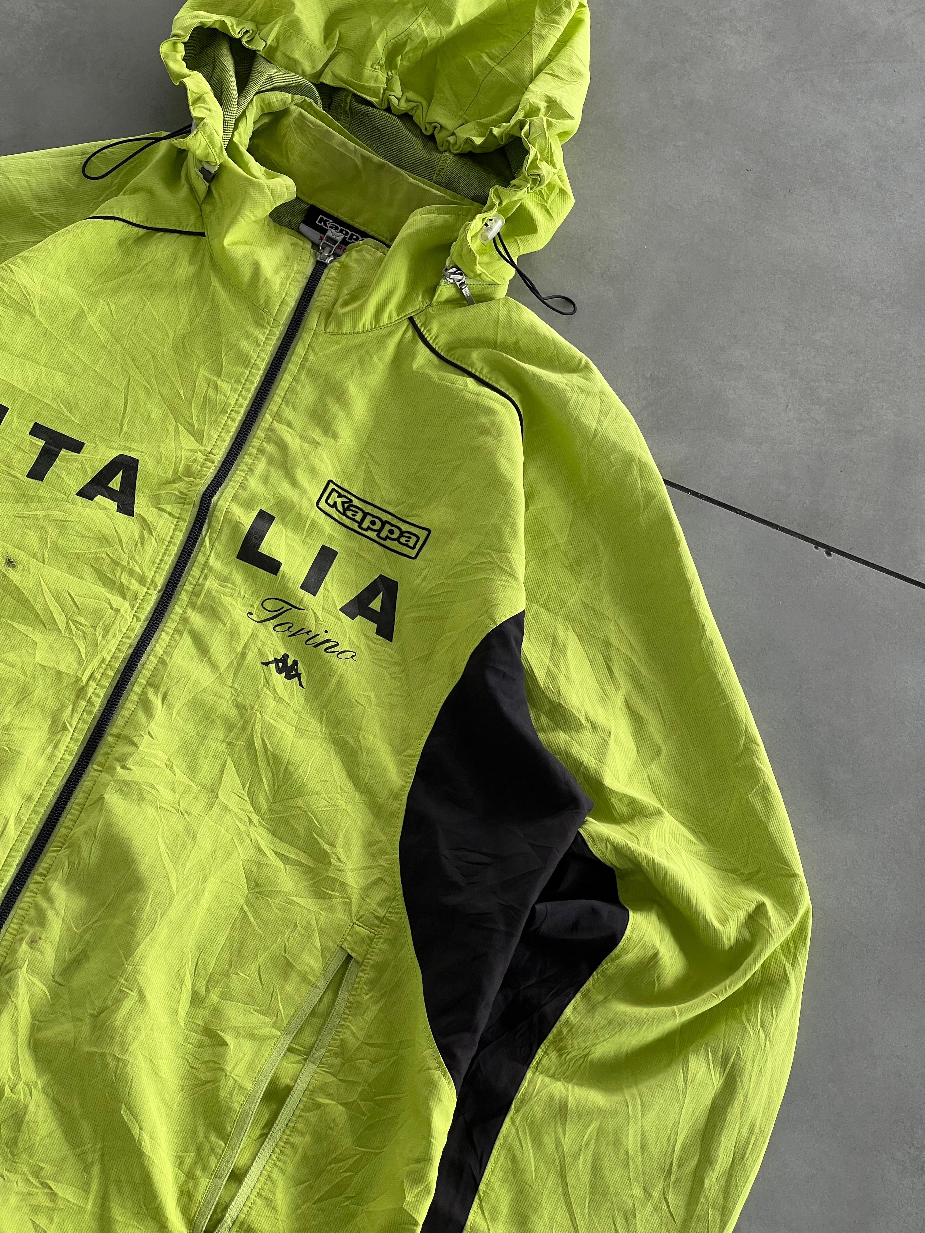 ITALIA HOODIE VTG FOOTBALL- XL