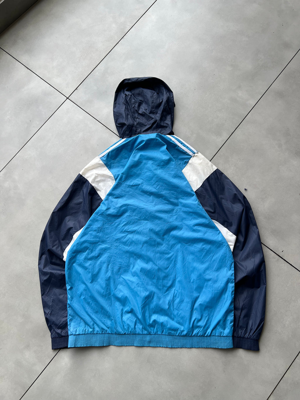 ADIDAS HOODIDED VTG JACKET-XL