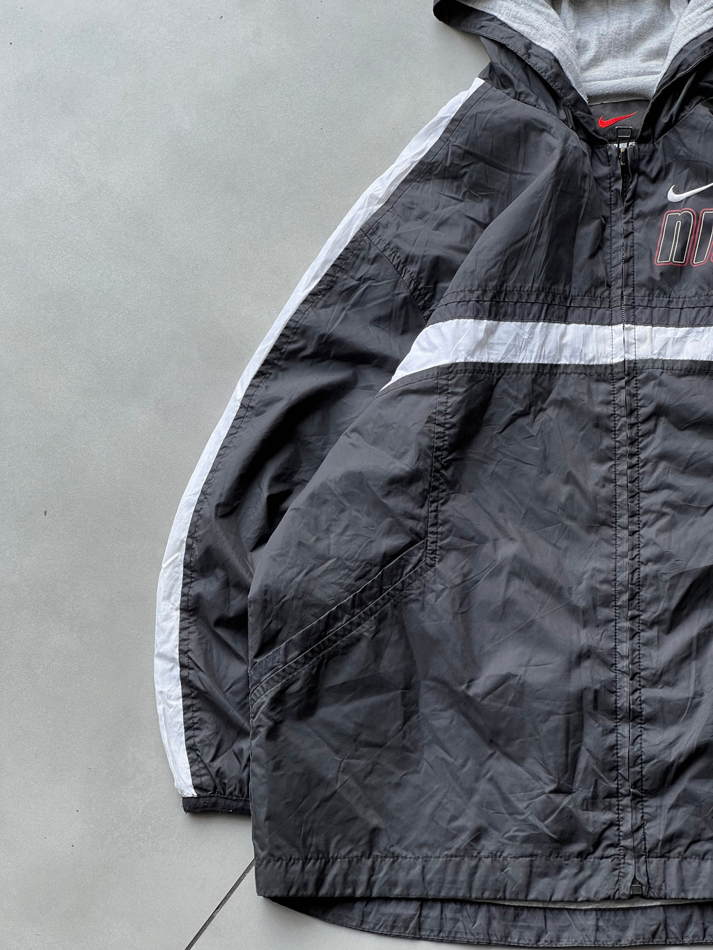 NIKE 90s HOODIDED VTG JACKET-M