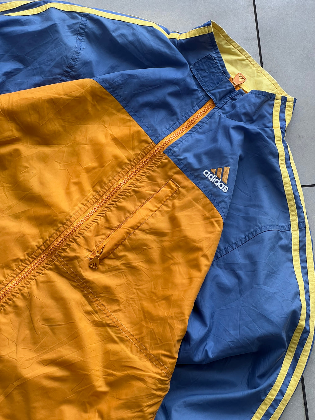 ADIDAS 1980s VTG JACKET- S