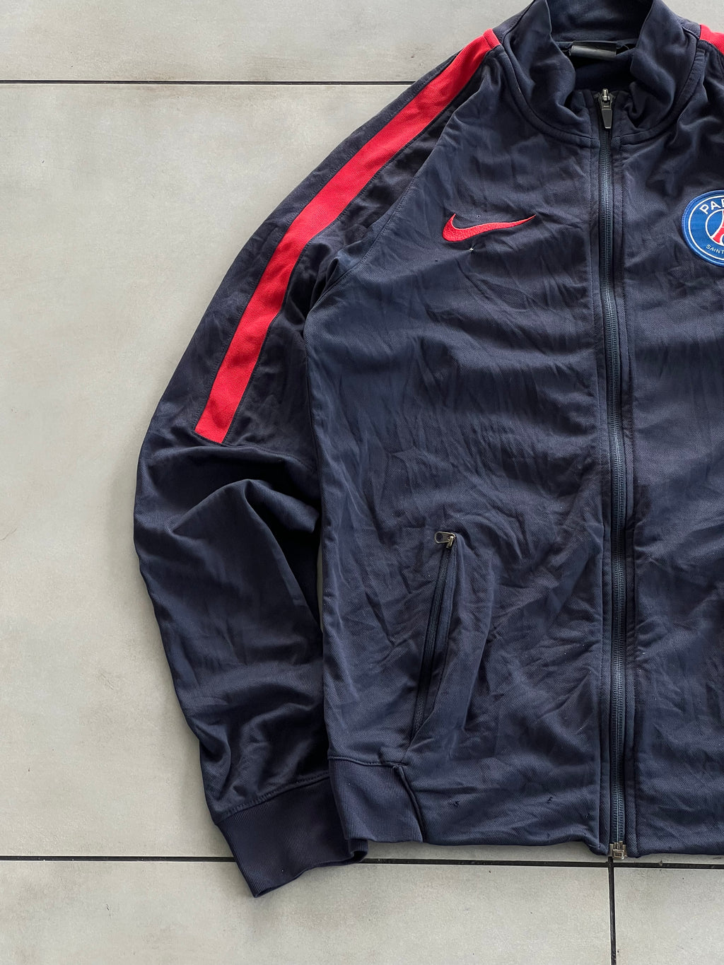 PSG VINTAGE FOOTBALL JACKET- XS