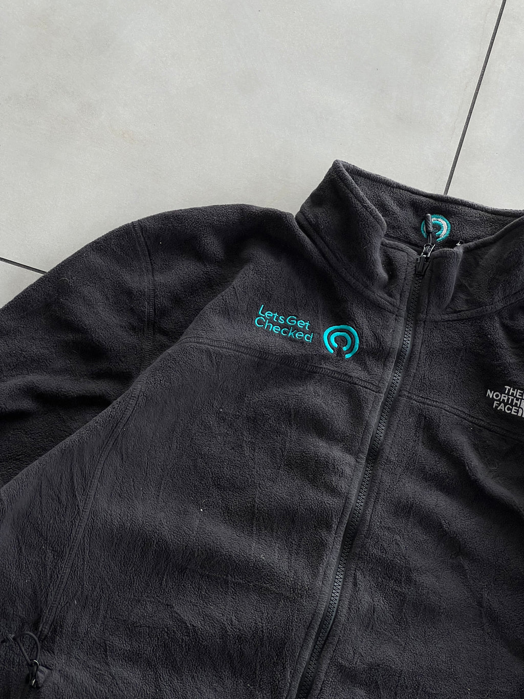 NORTH FACE FLEECE VINTAGE JACKET- XL