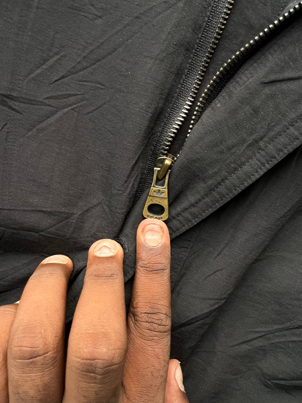 ADIDAS VTG HOODIED JACKET- M/L