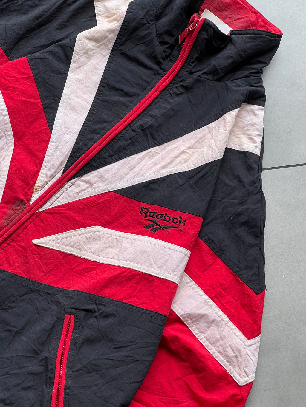 VINTAGE REEBOK 1980s JACKET -XL