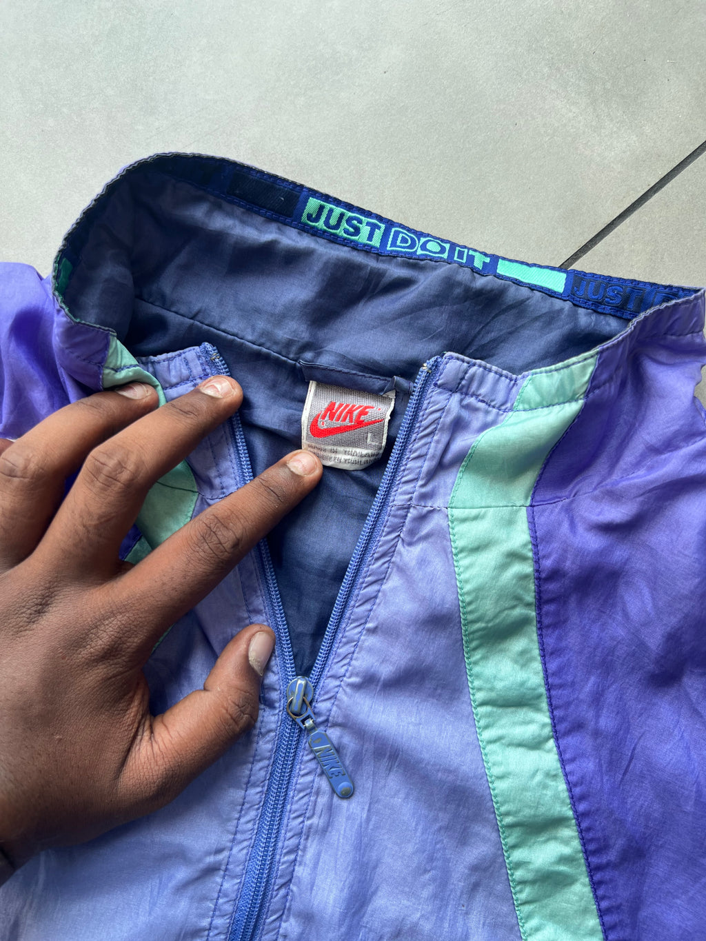 NIKE “JUSTDOIT” VTG JACKET- XL-XXL