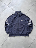 ADIDAS 1990s VTG STRIPE JACKET- L