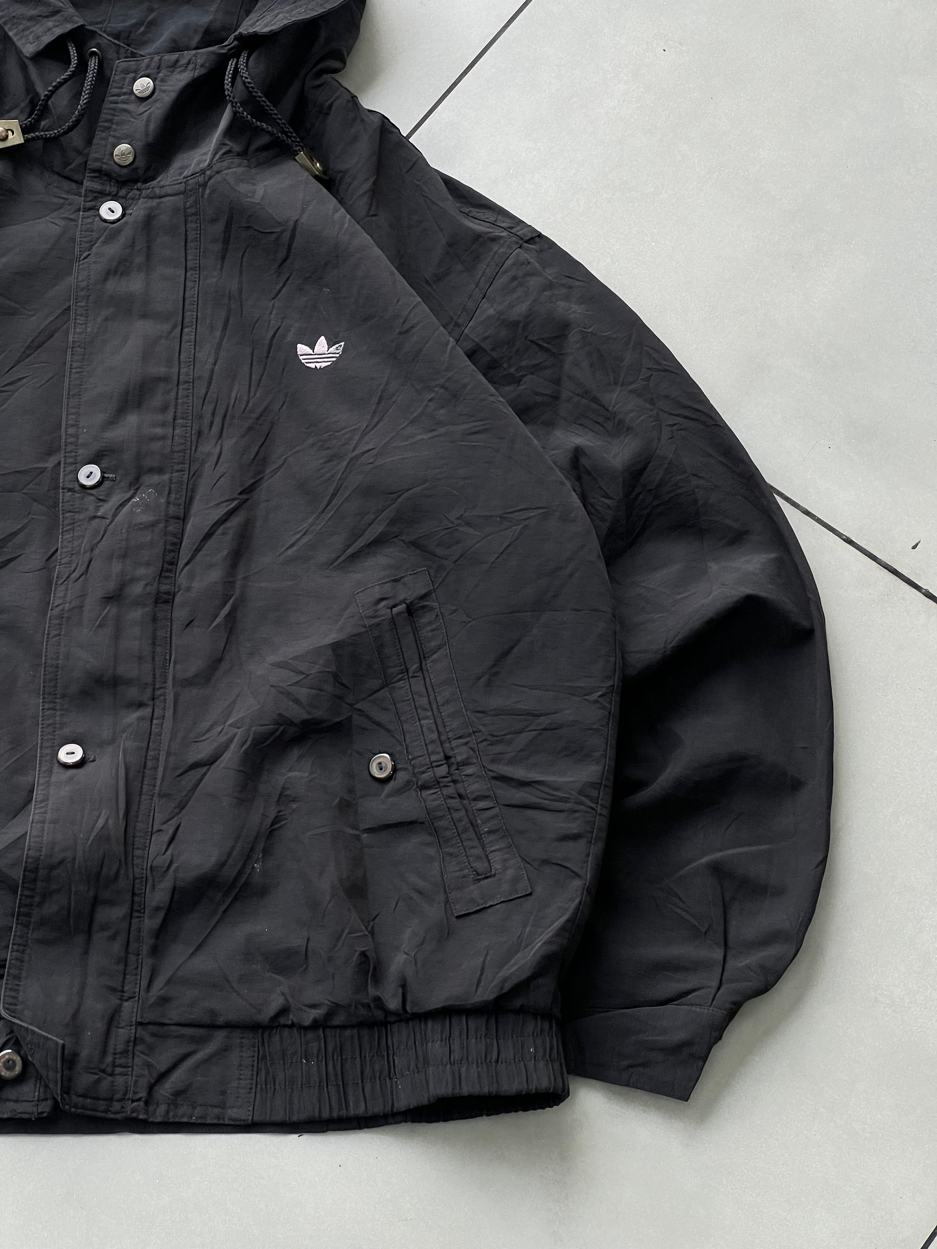 ADIDAS VTG HOODIED JACKET- M/L