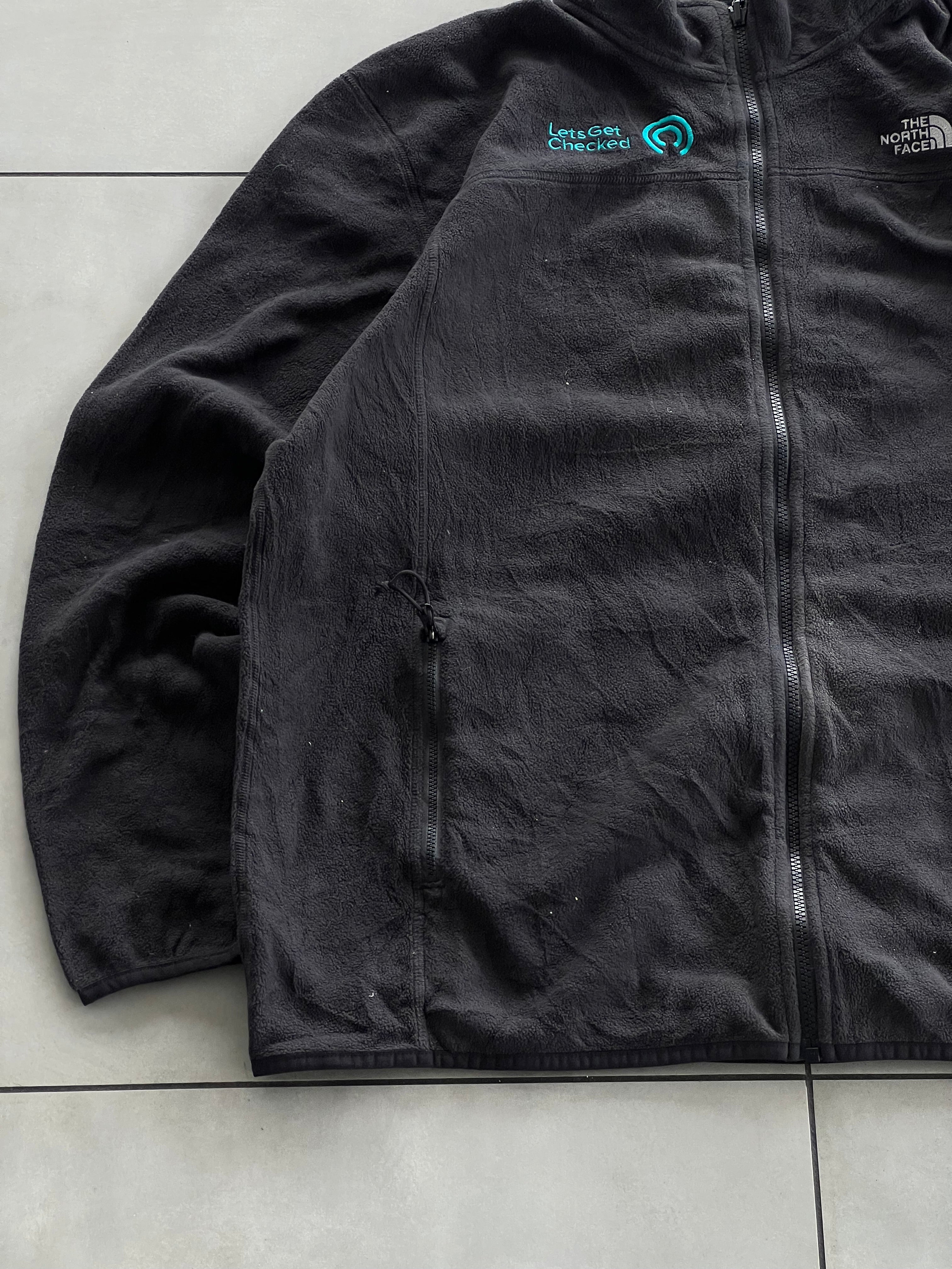 NORTH FACE FLEECE VINTAGE JACKET- XL