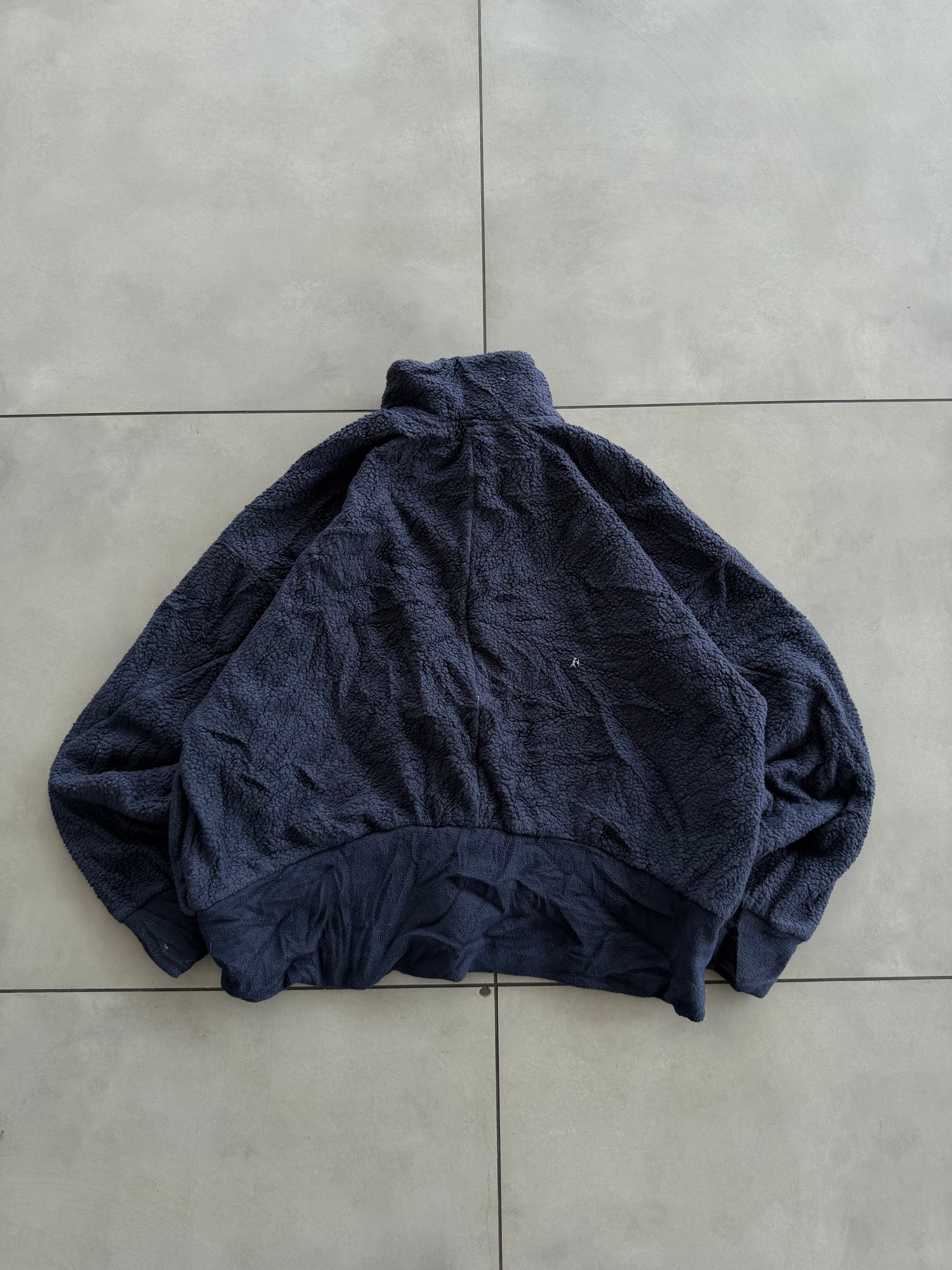 ADIDAS FLEECE VTG JACKET- M