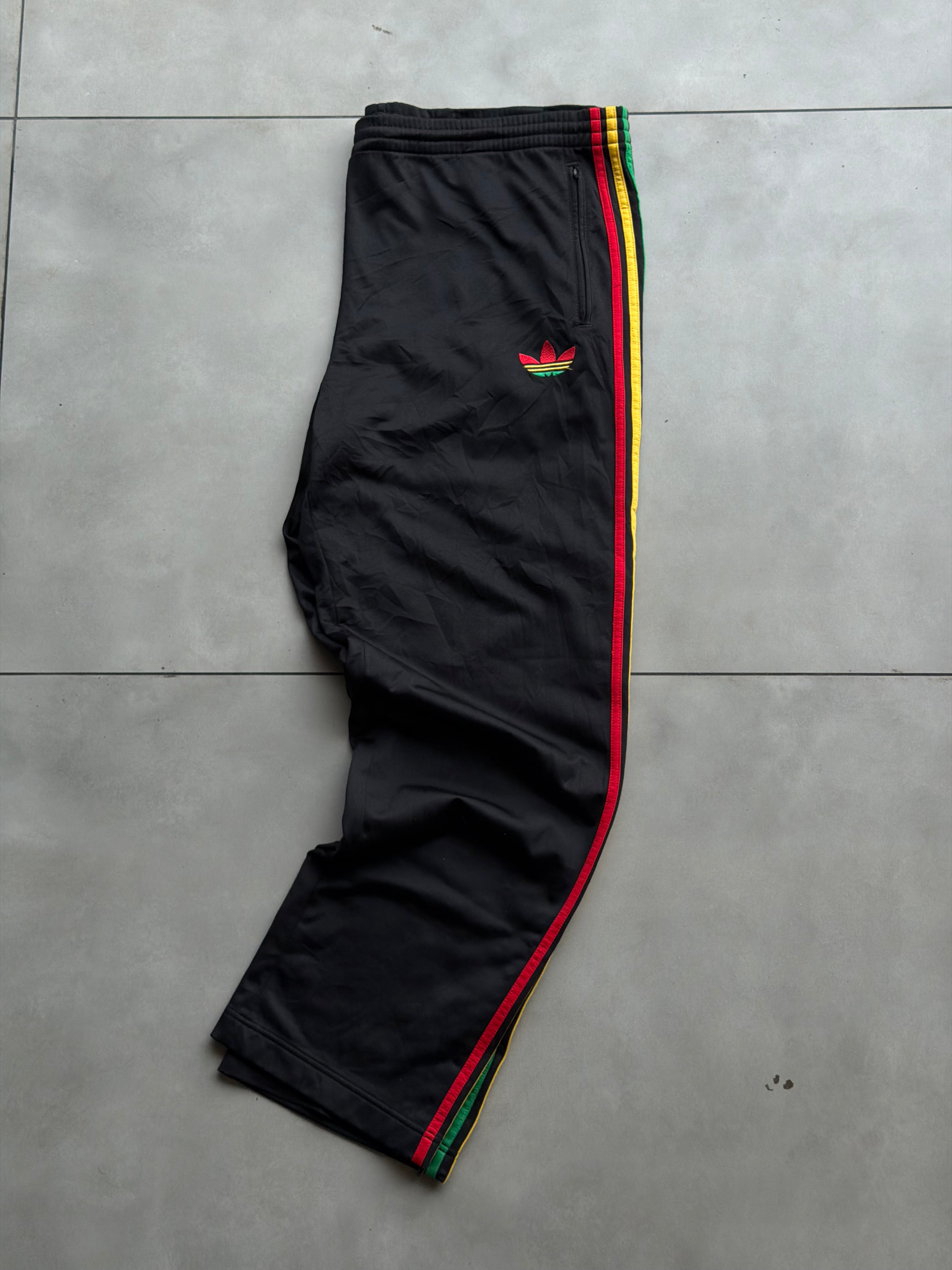 ADIDAS X BOB MARLEY JAMAICA VTG TRACK PANT- 44