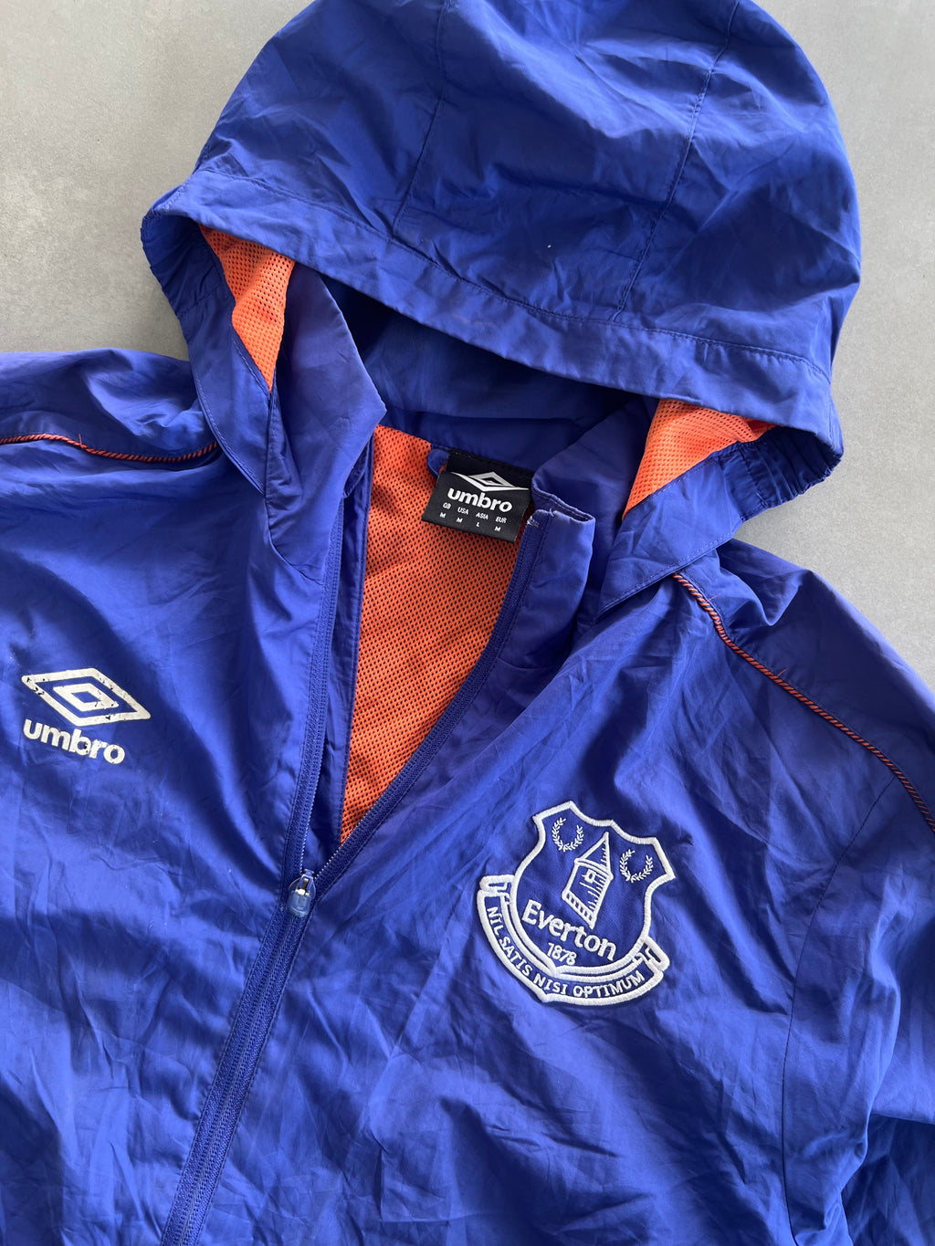 EVERTON 90’s VINTAGE FOOTBALL JACKET- L