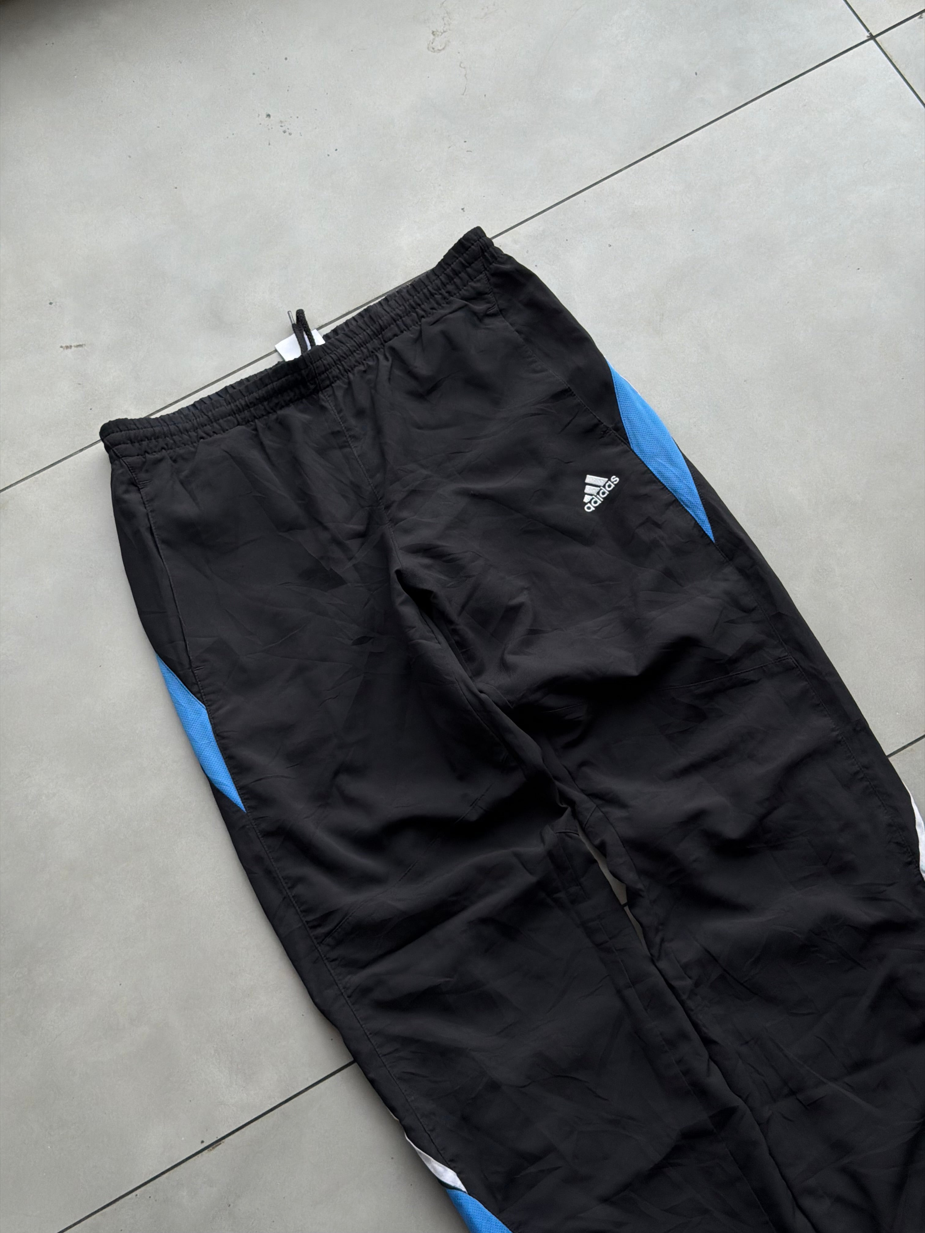 VINTAGE 90’s ADIDAS 3 STRIPE SHELL TRACK PANT- 34