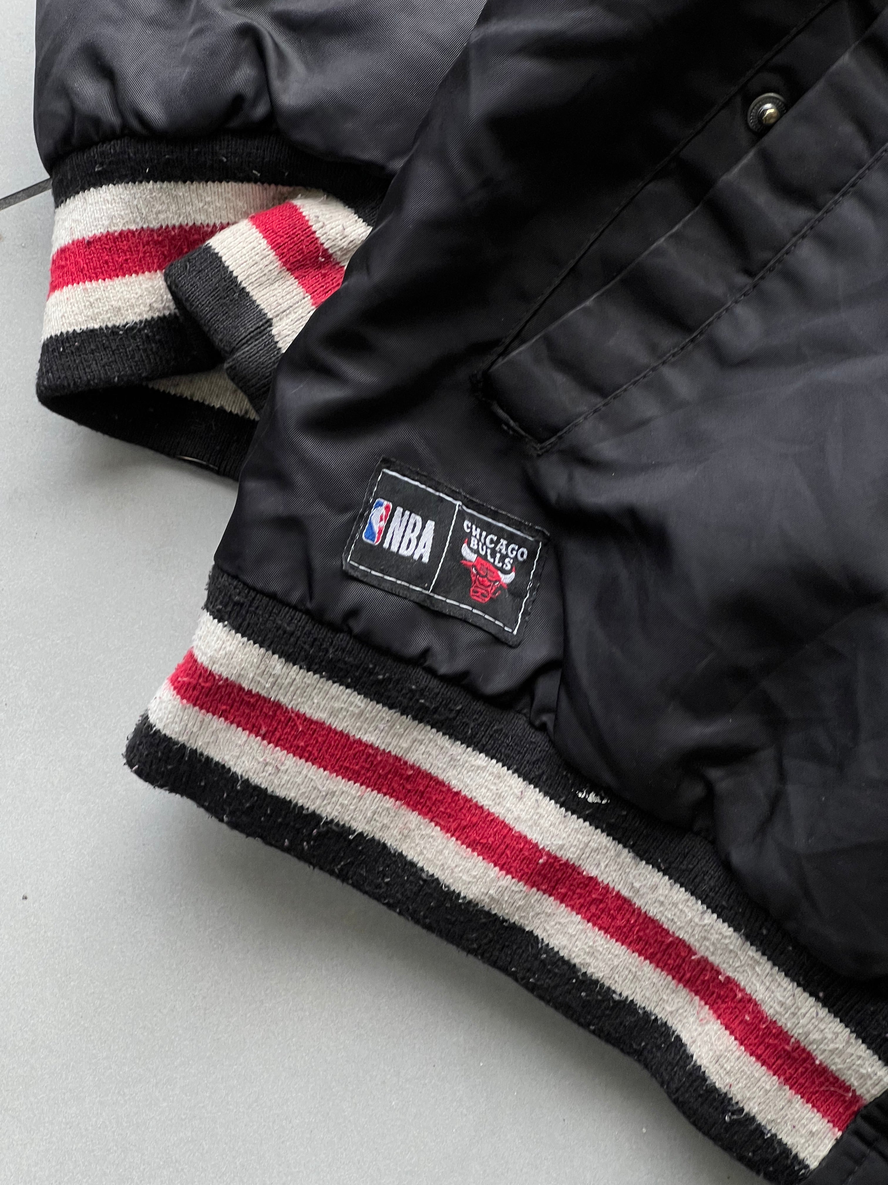 NBA 1990s CHICAGO BULLS BOMBER JACKET- L