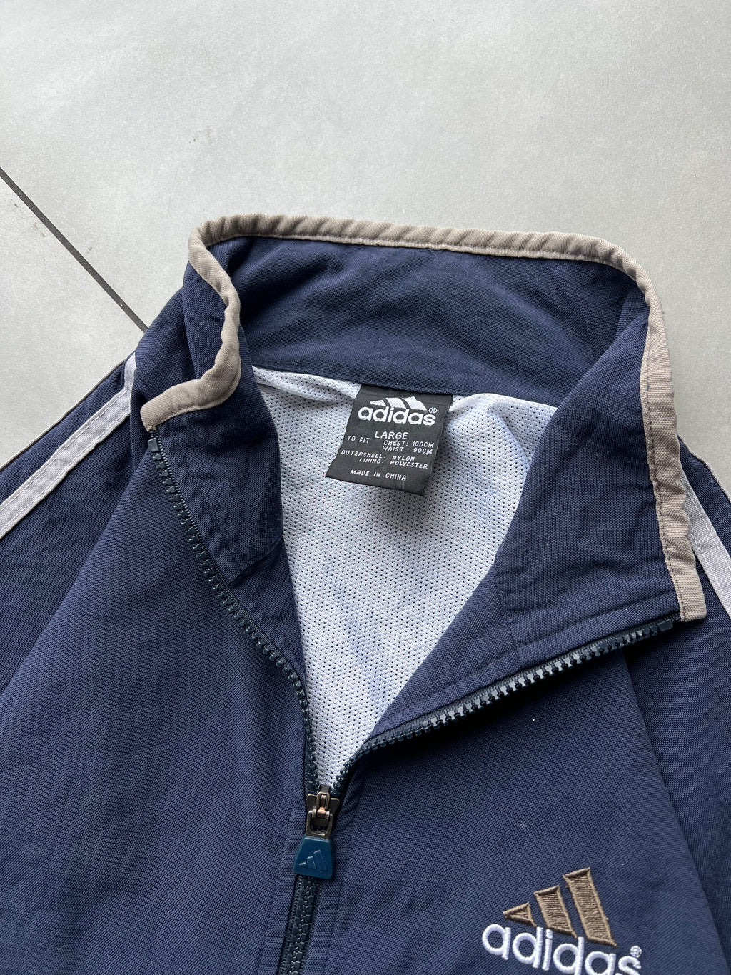 ADIDAS 1990s Y2K VTG JACKET -XXL