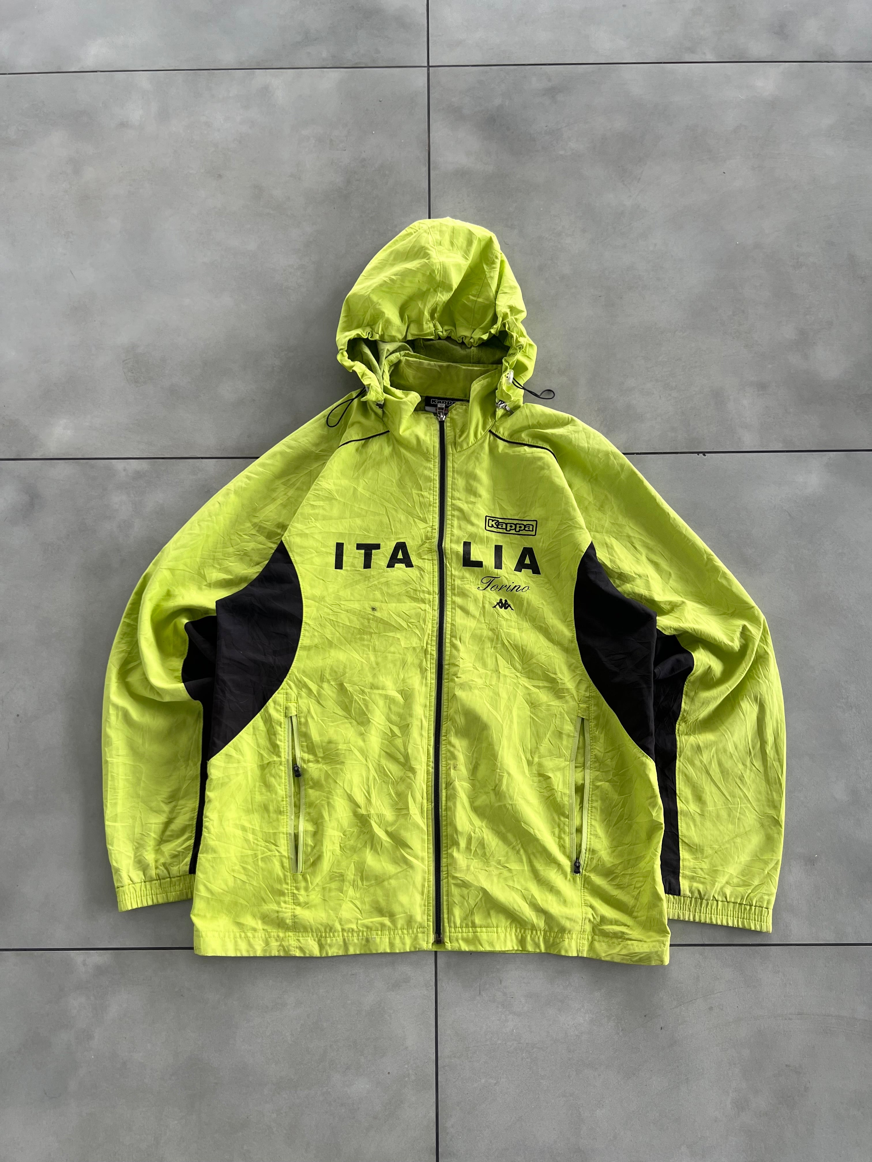 ITALIA HOODIE VTG FOOTBALL- XL