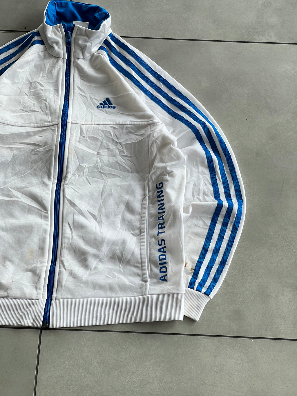 ADIDAS TRAINING STRIPE VTG JACKET- S