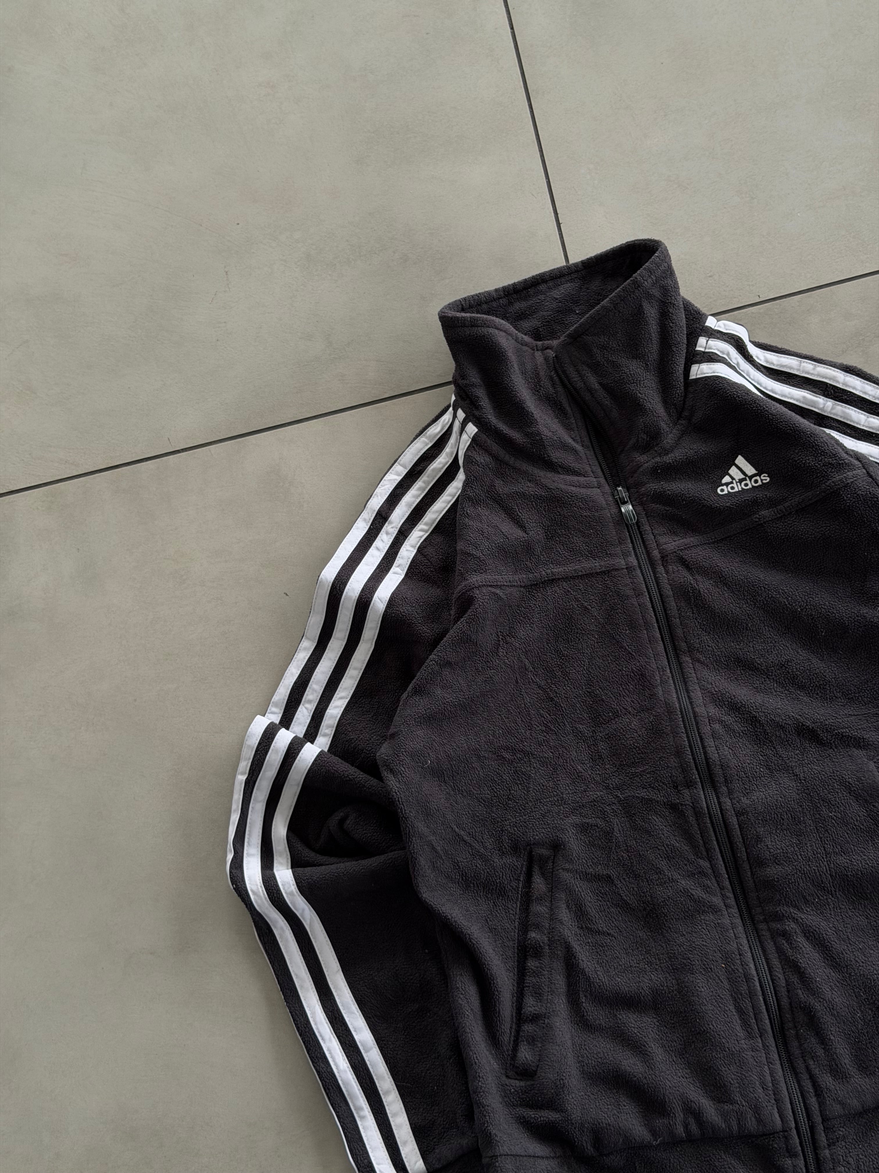 ADIDAS 80,s FLEECE VTG JACKET-XS