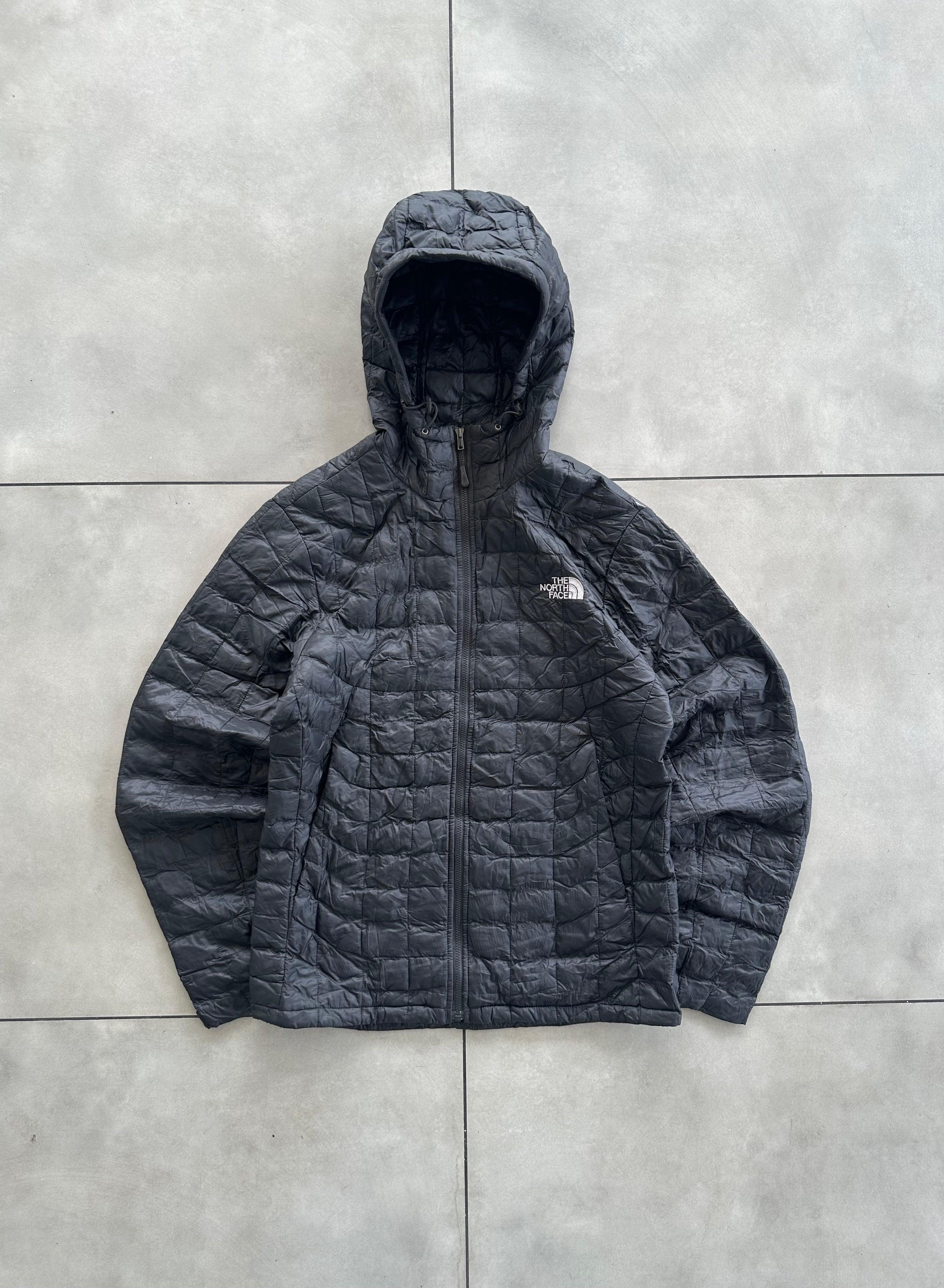 NORTH FACE VINTAGE HOODIE JACKET-S-M