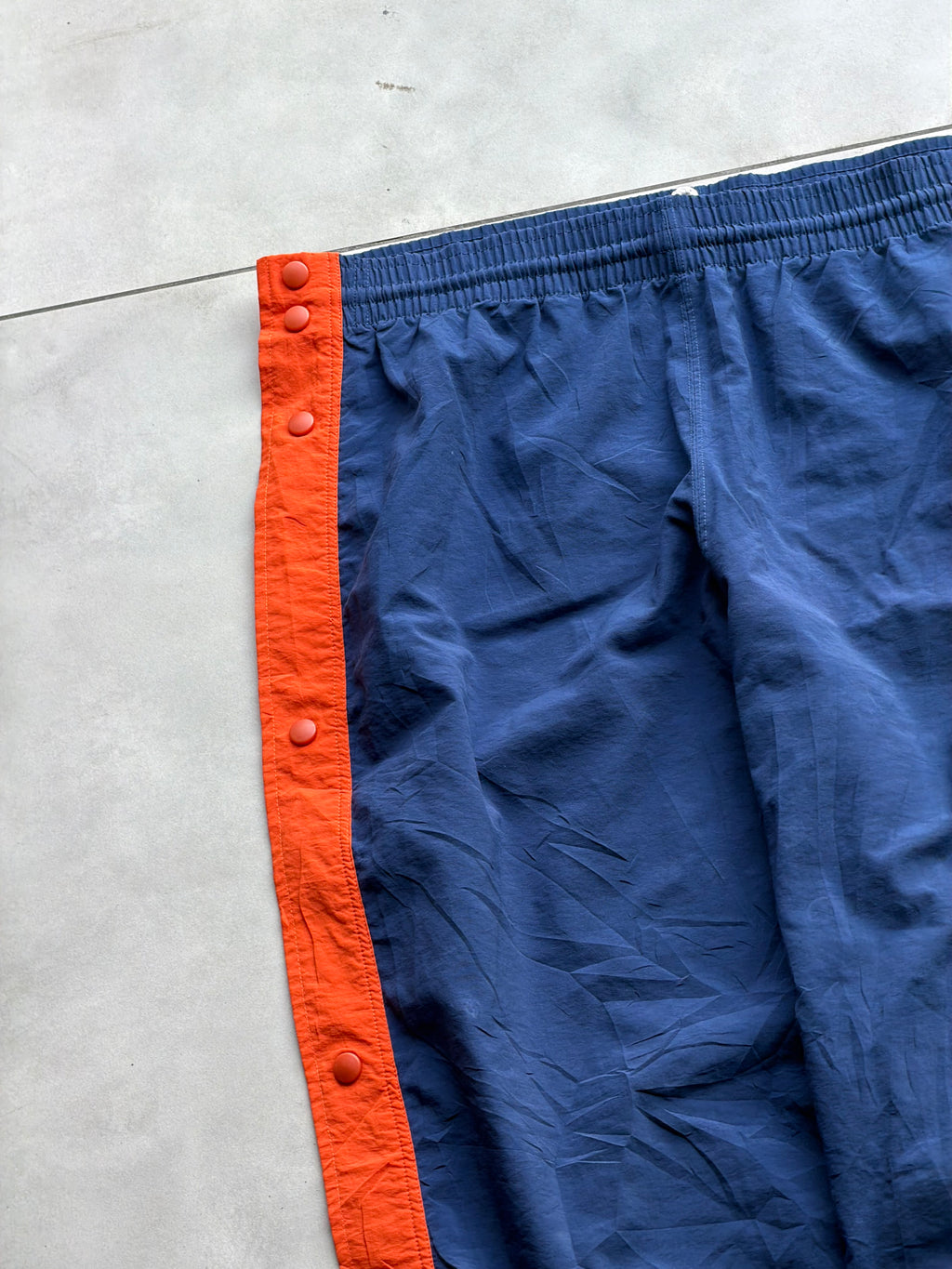 NIKE VTG 90’s NYLON SNAP BUTTON TRACK PANT- 36