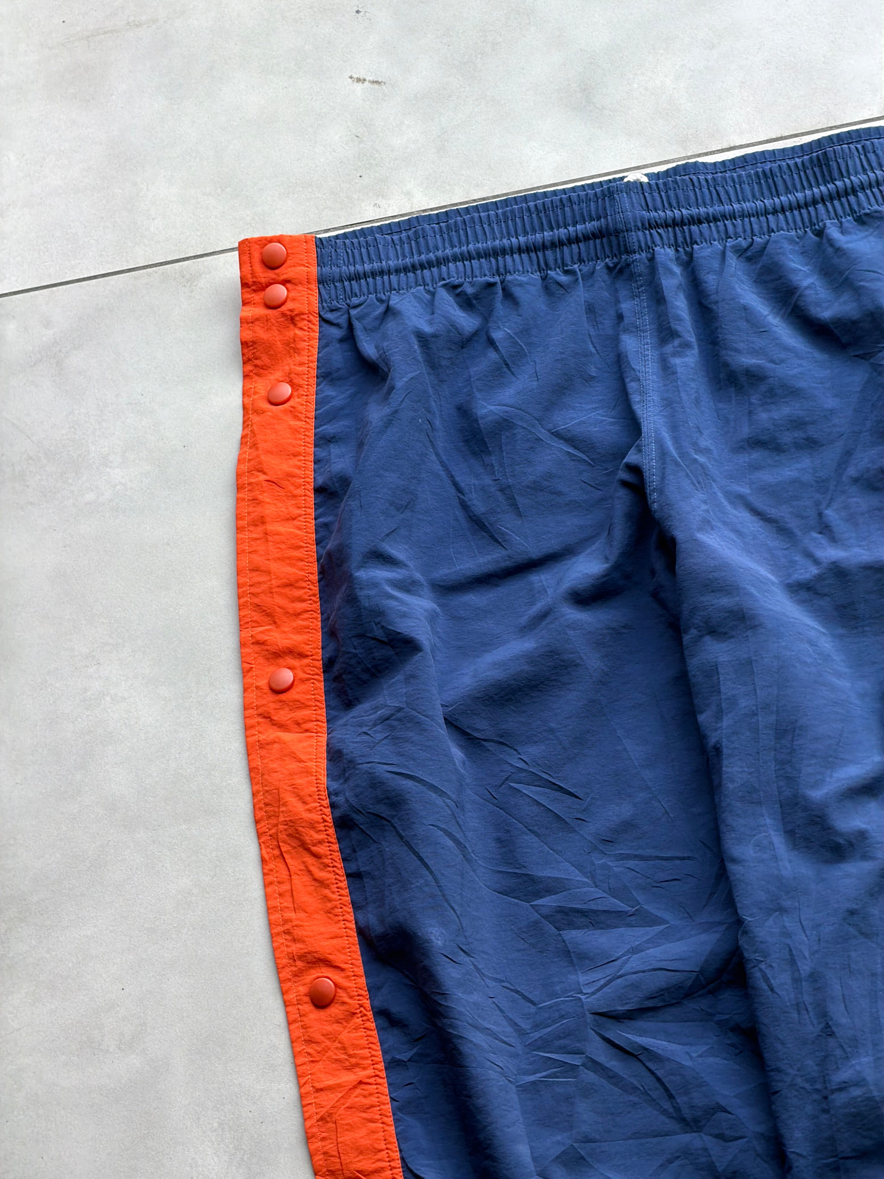 NIKE VTG 90’s NYLON SNAP BUTTON TRACK PANT- 36