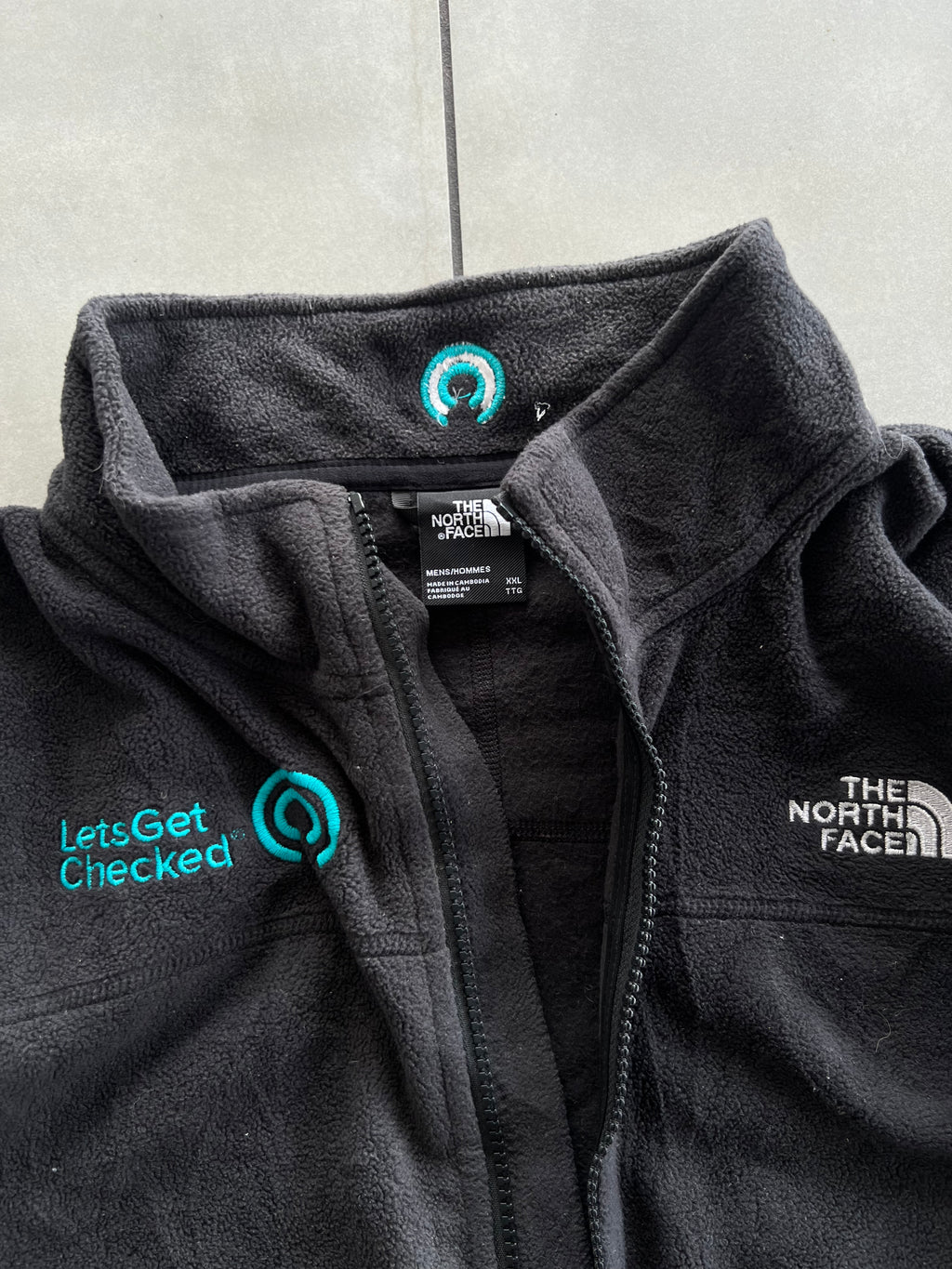 NORTH FACE FLEECE VINTAGE JACKET- XL