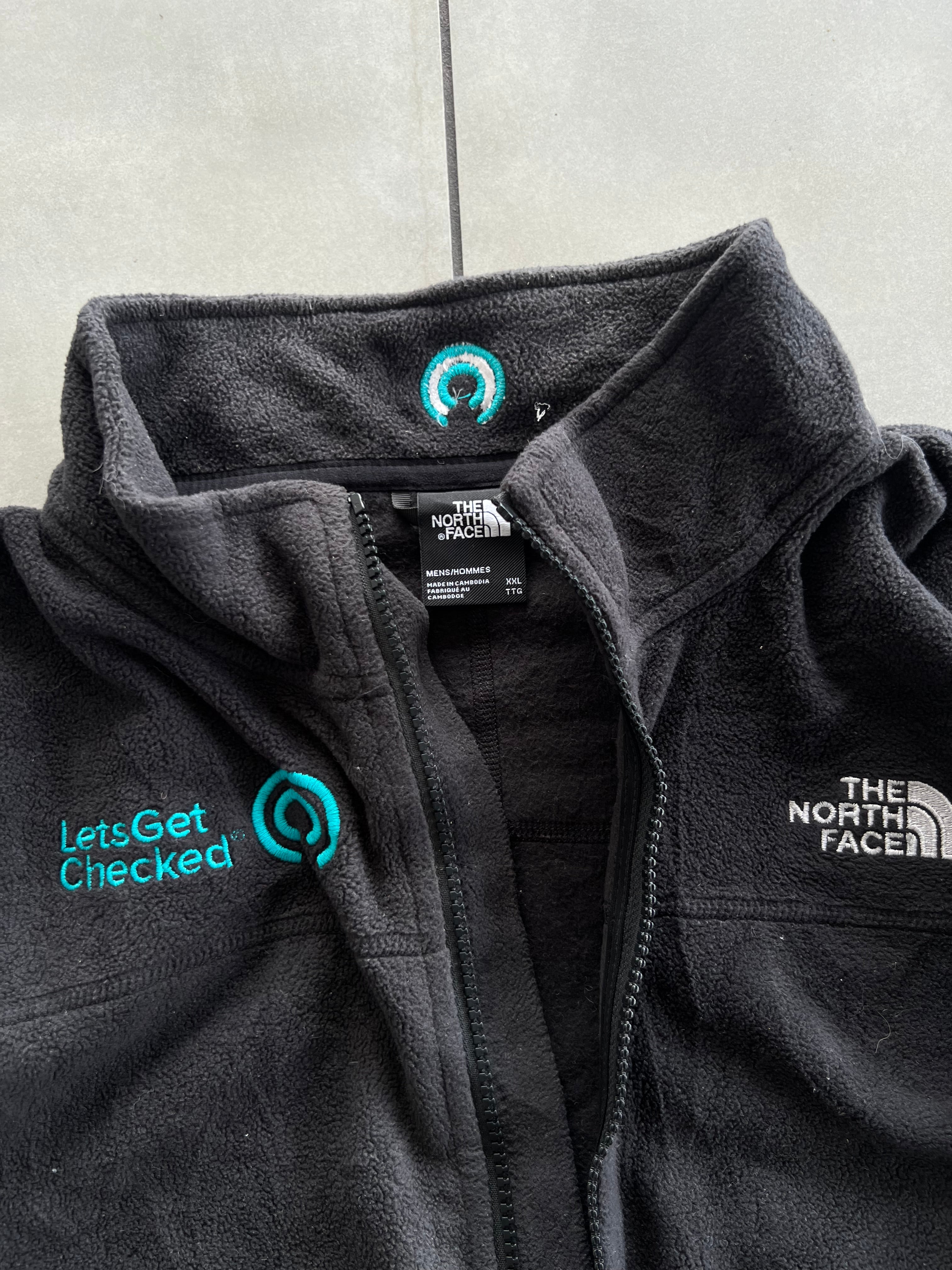 NORTH FACE FLEECE VINTAGE JACKET- XL