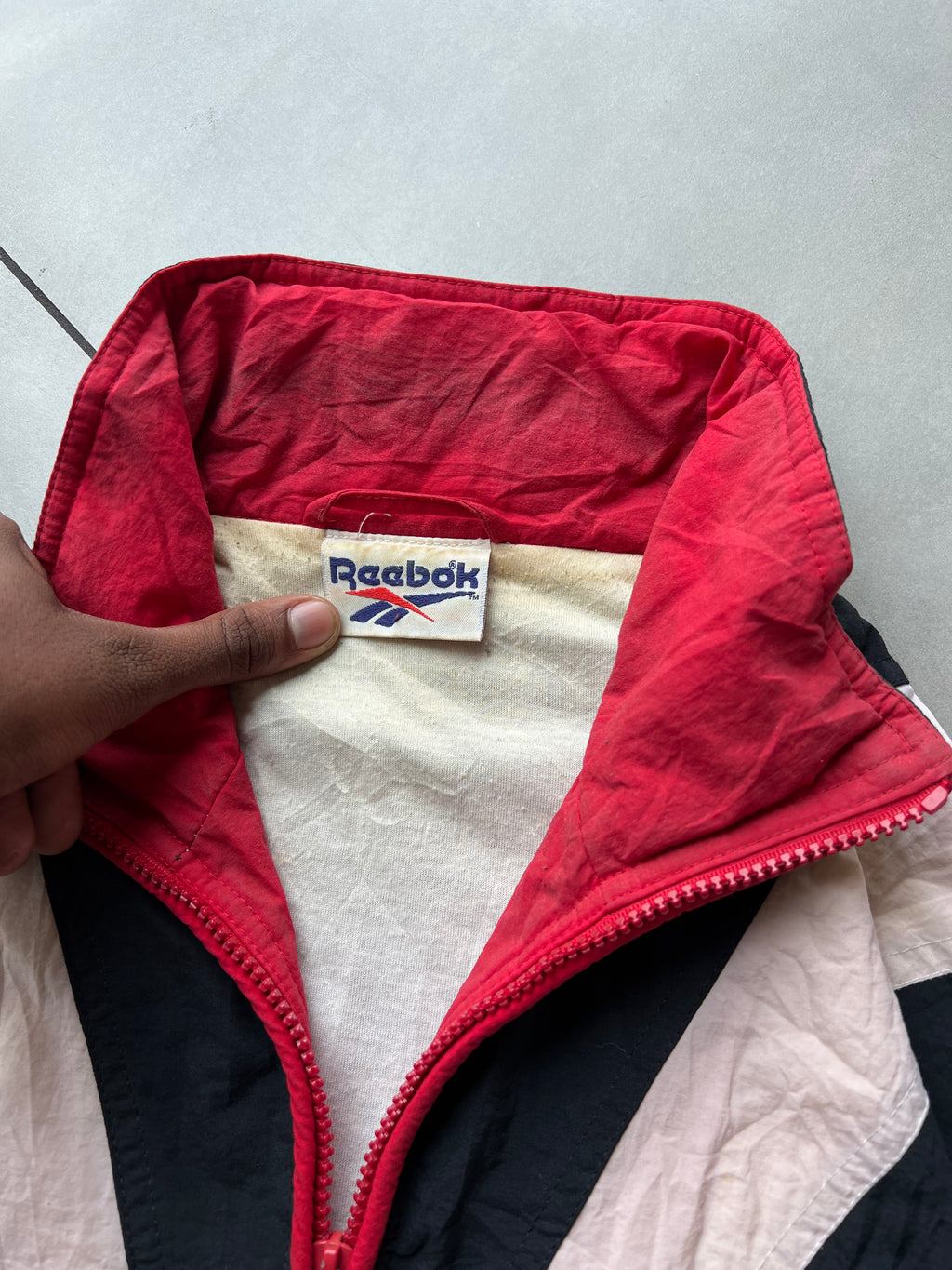 VINTAGE REEBOK 1980s JACKET -XL