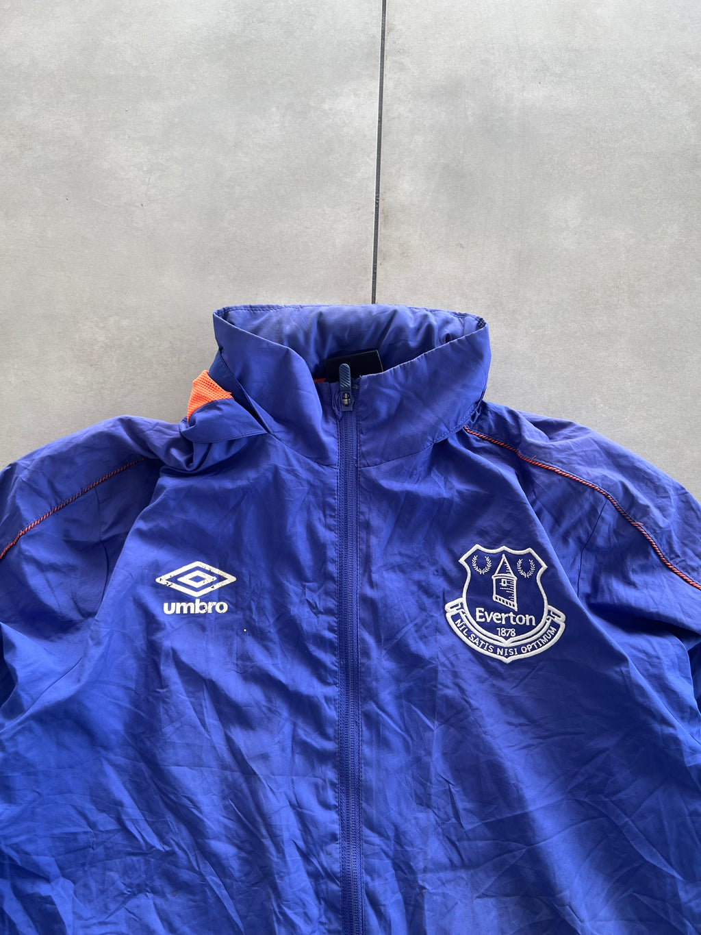 EVERTON 90’s VINTAGE FOOTBALL JACKET- L