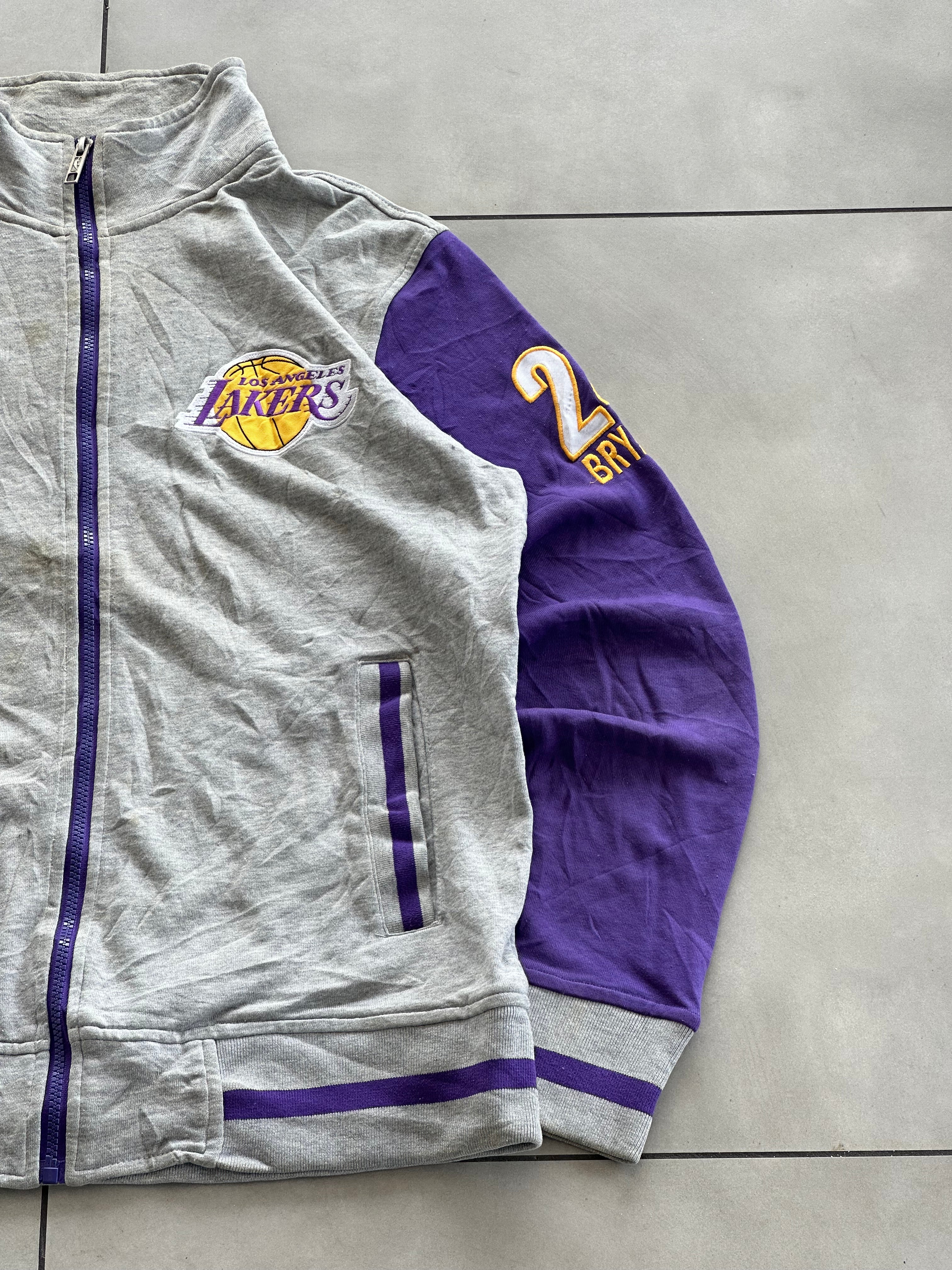 LOSE ANGELS LAKERS FULL-ZIP JACKET- L