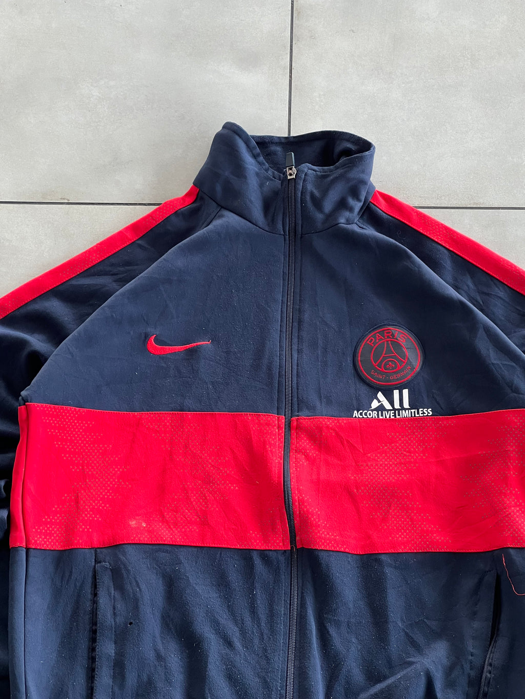 PSG VINTAGE FOOTBALL JACKET- S