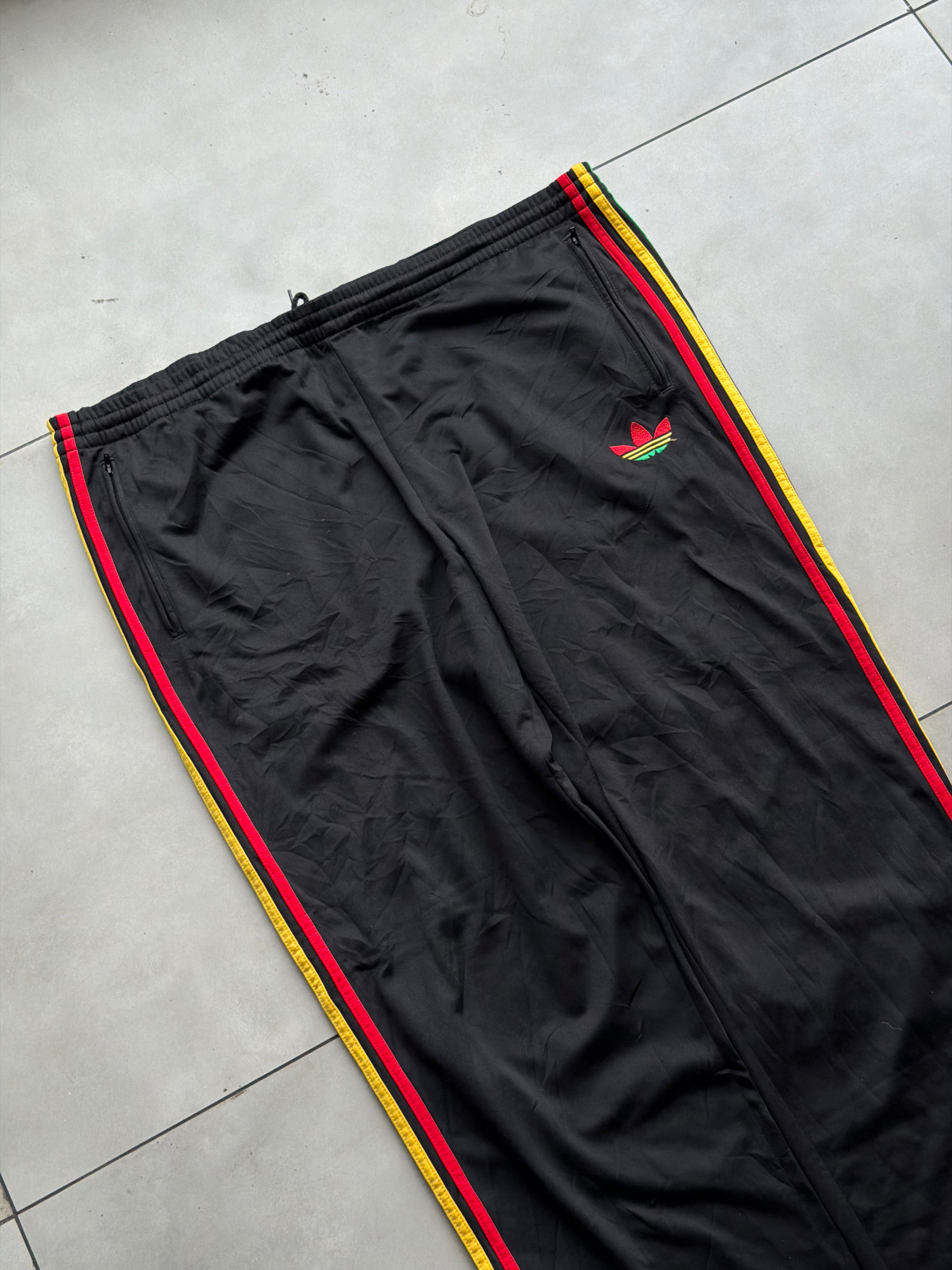 ADIDAS X BOB MARLEY JAMAICA VTG TRACK PANT- 44