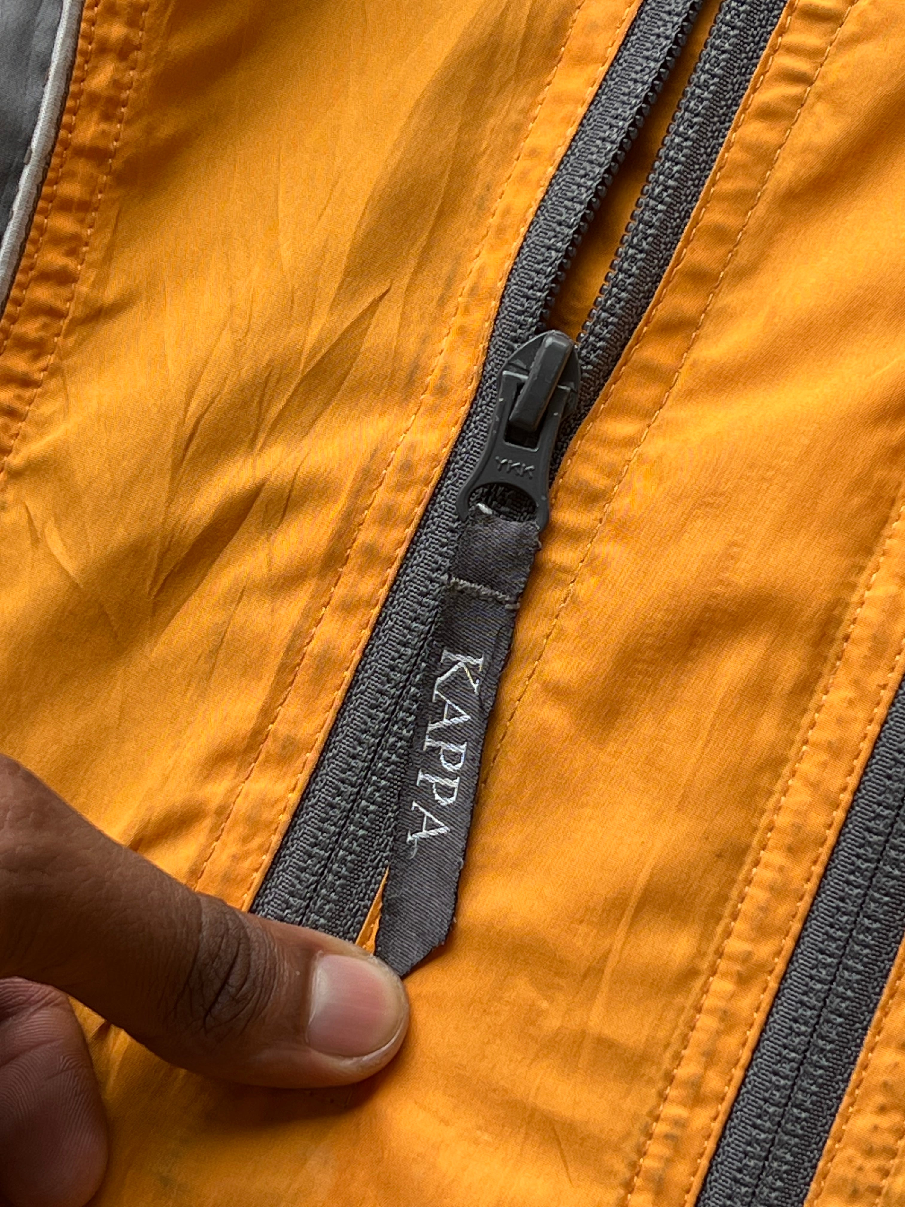 VINTAGE KAPPA HOODIDED MOG JACKET-M