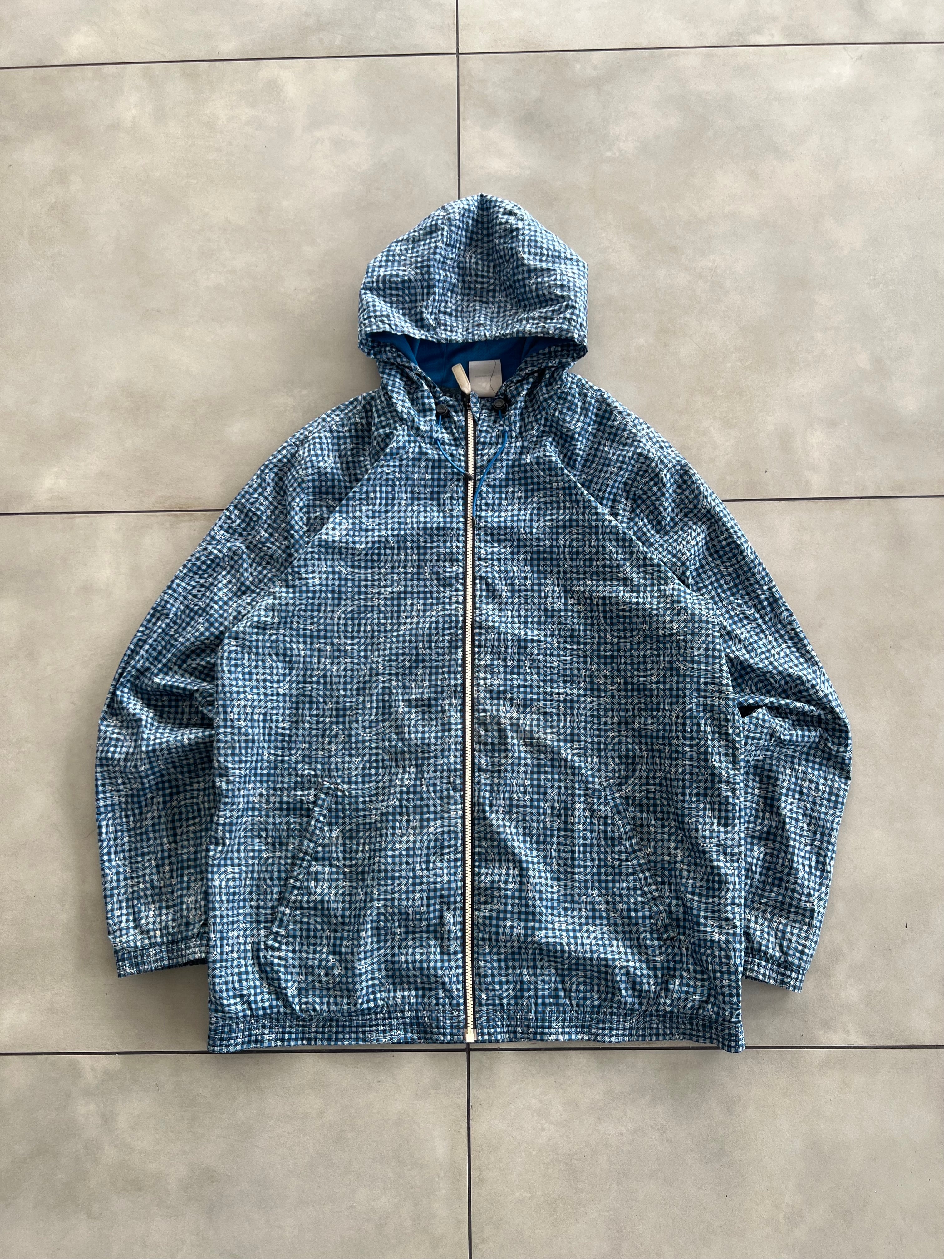 ADIDAS CHECKED HOODIE VITANGE JACKET-L