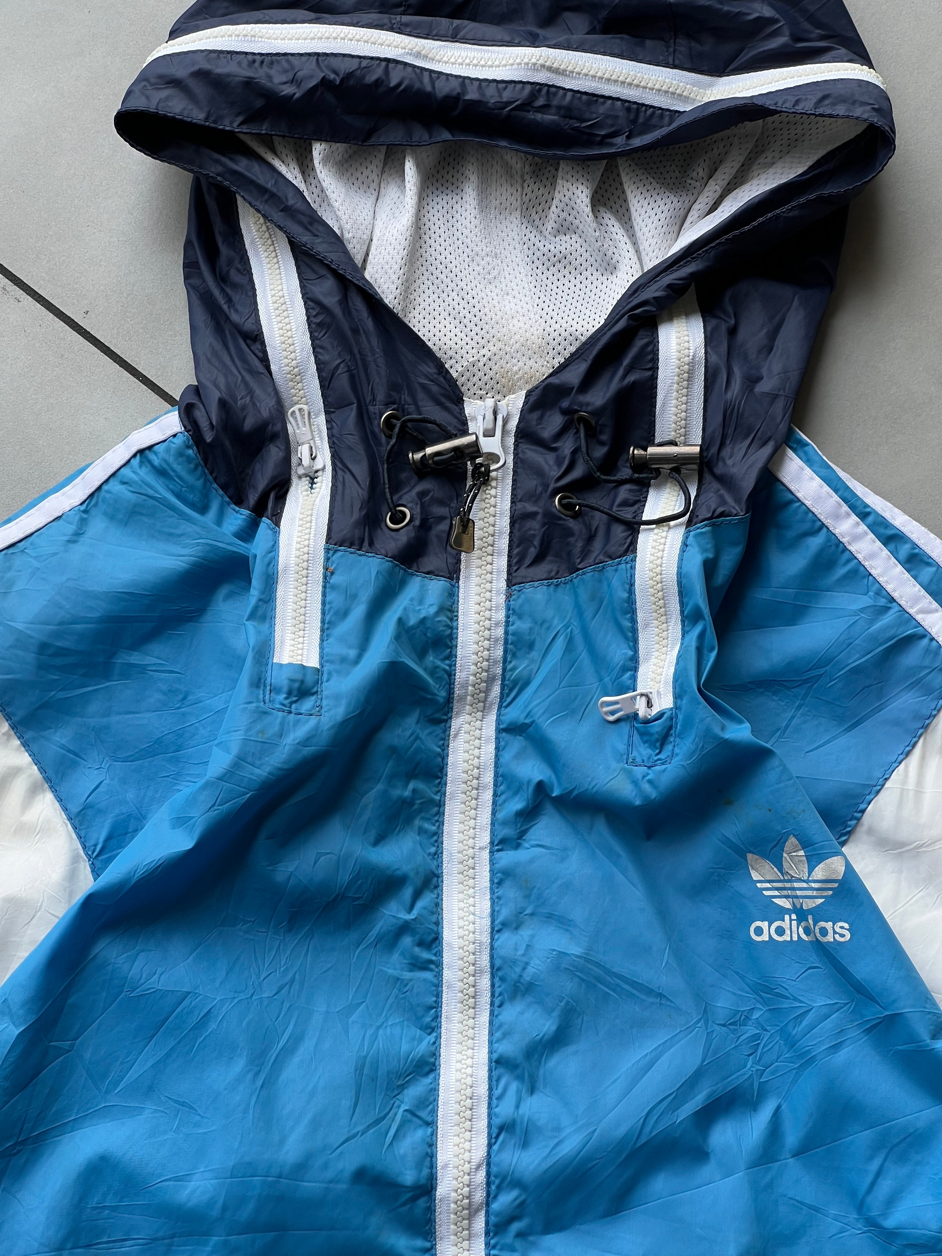 ADIDAS HOODIDED VTG JACKET-XL