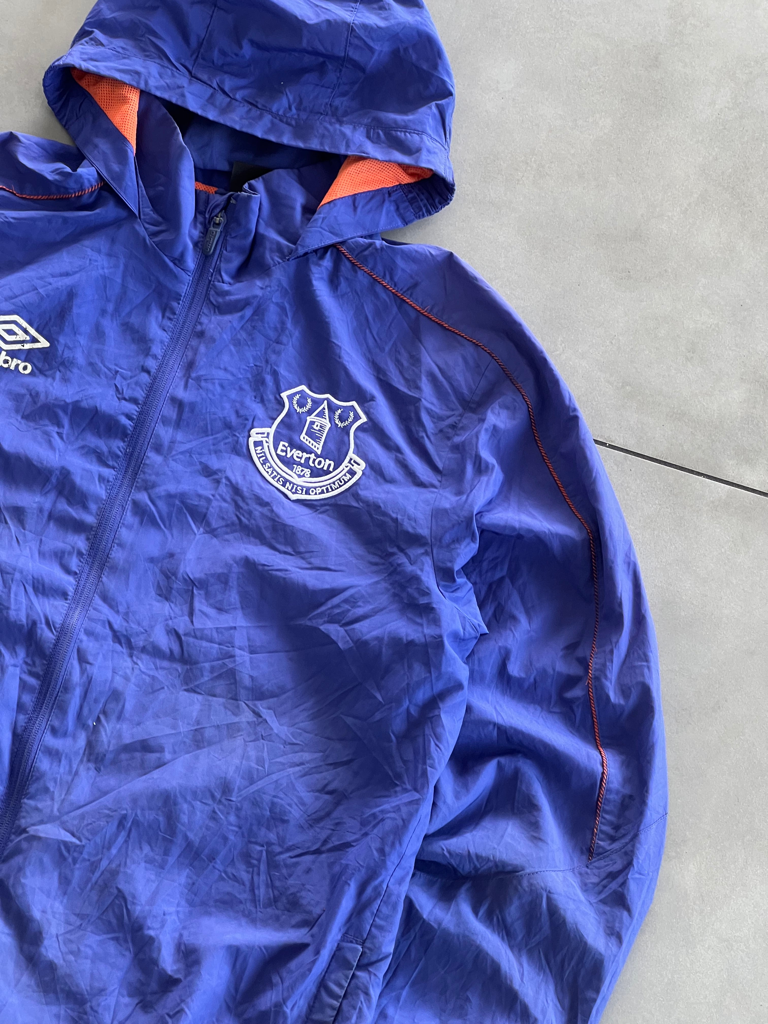 EVERTON 90’s VINTAGE FOOTBALL JACKET- L