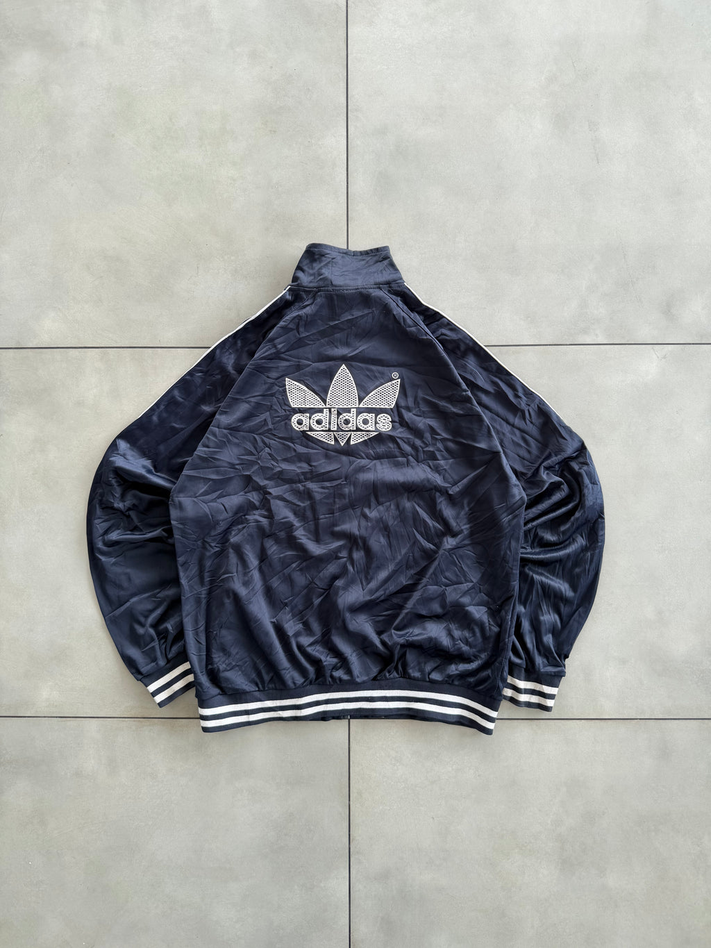 ADIDAS STRIPE VTG JACKET-L