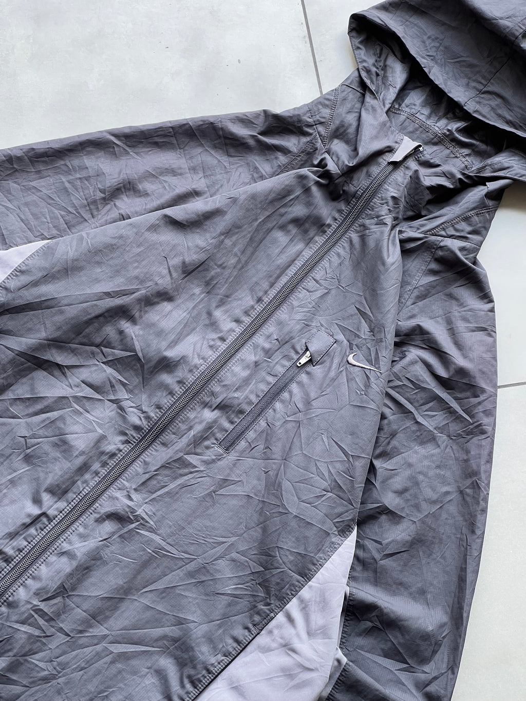 NIKE HOODIED VTG JACKET-L