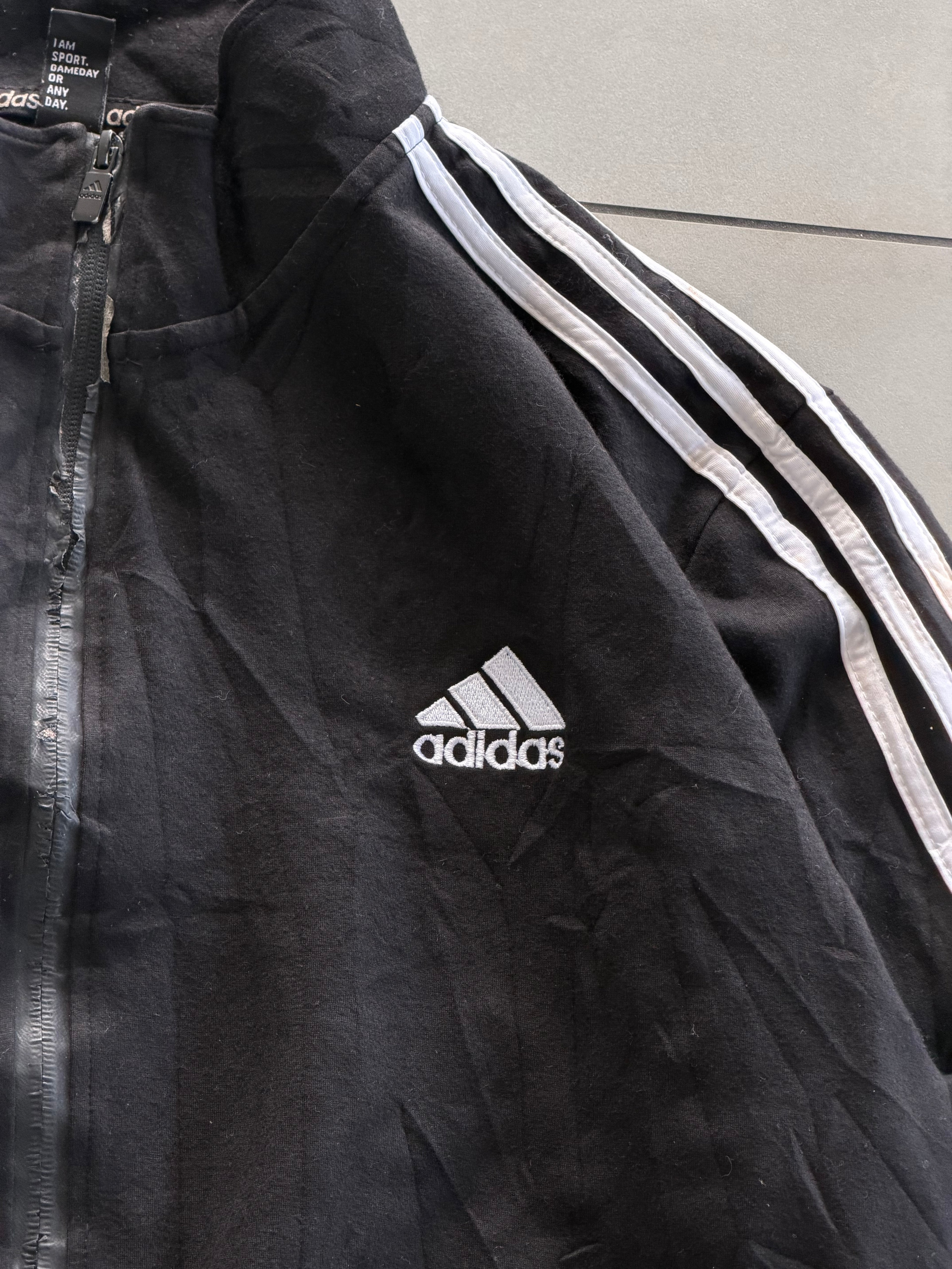 ADIDAS STRIPE VINTAGE JACKET- M