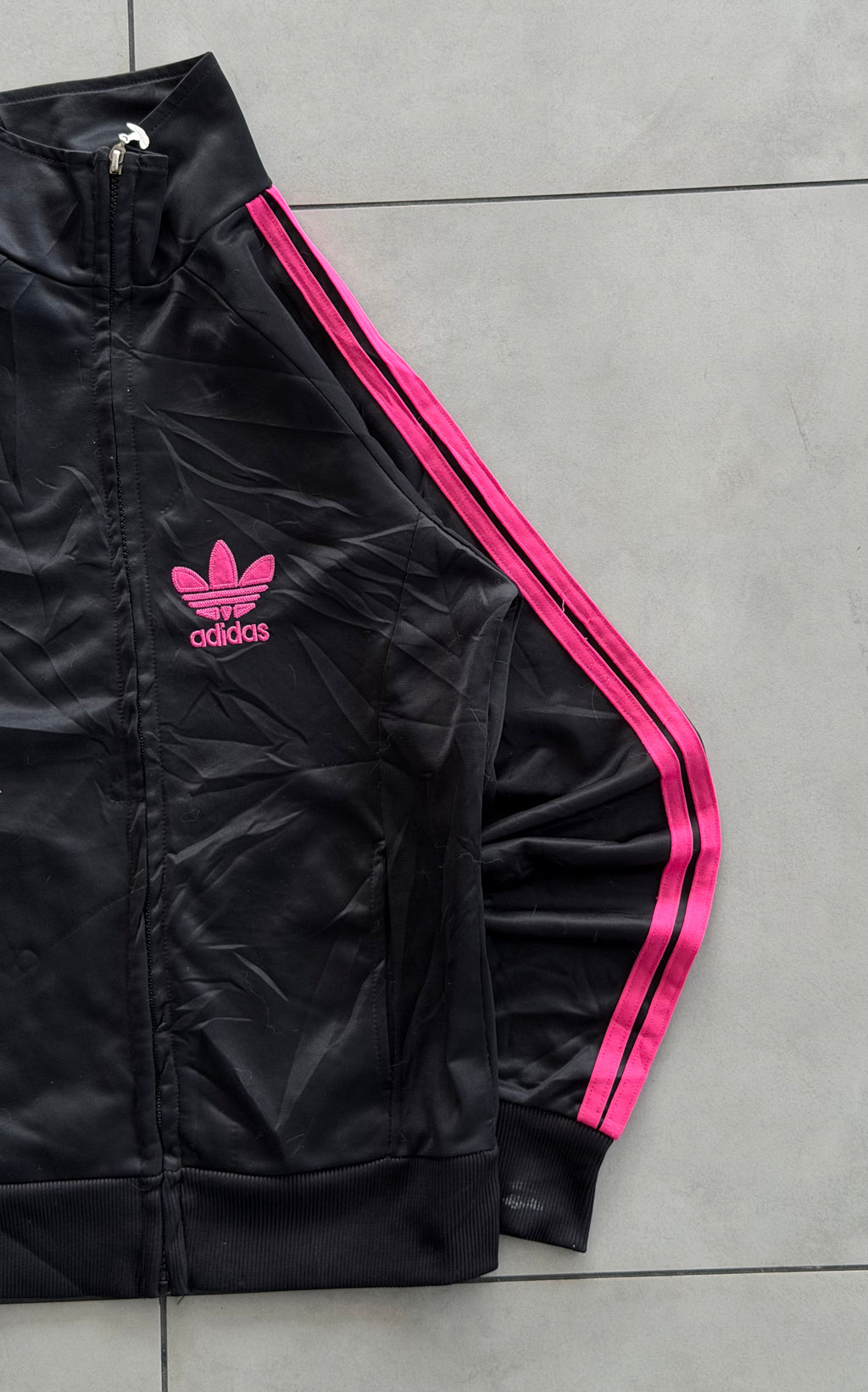 ADIDAS ORGINALS STRIPE VTG JACKET- S