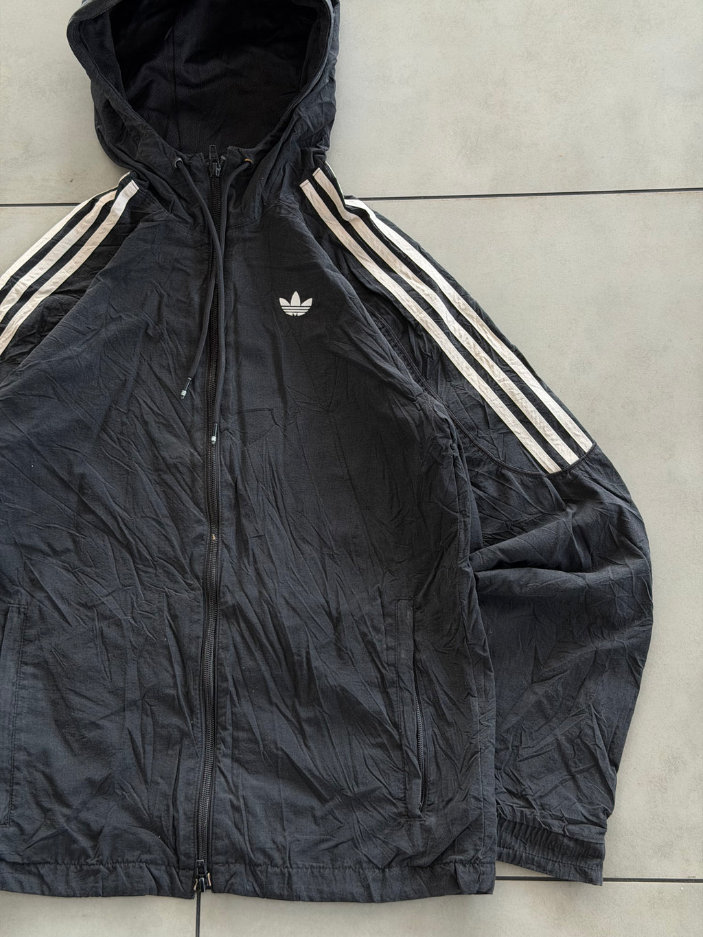 ADIDAS STRIPE VINTAGE JACKET- S